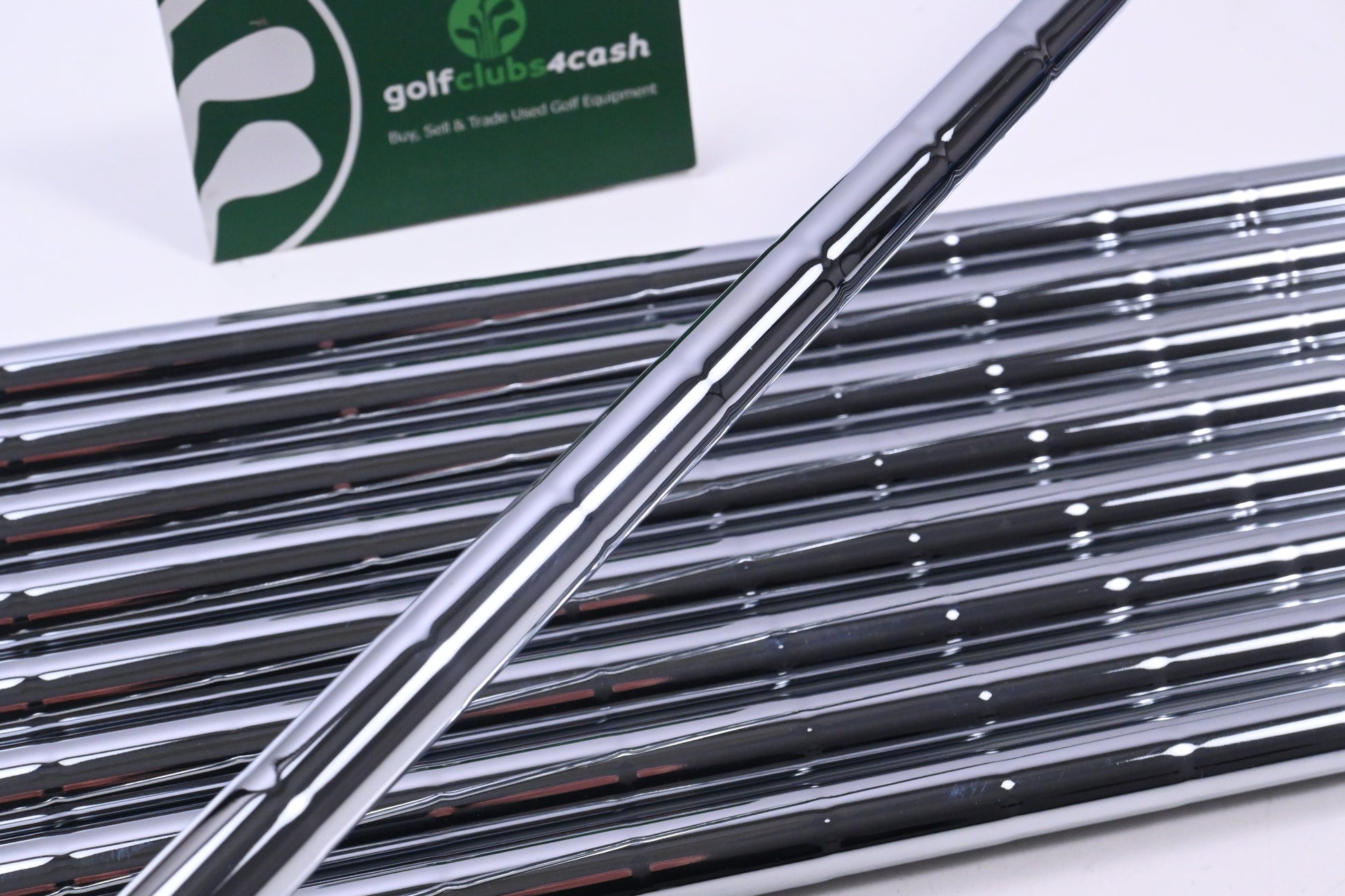 Dynamic Gold Iron Shafts / X-Flex / Set of 9 / .370" Parallel Tips