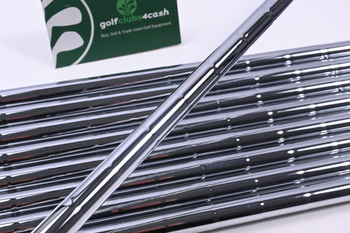 Dynamic Gold Iron Shafts / X-Flex / Set of 9 / .370" Parallel Tips