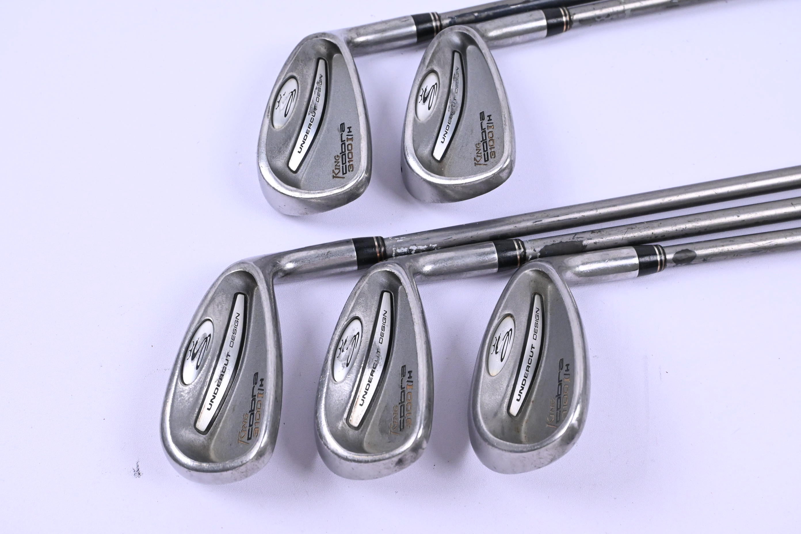 Cobra 3100 I/H Irons / 7-PW+SW / Regular Flex Aldila Cobra NV-HL 70 Shaft