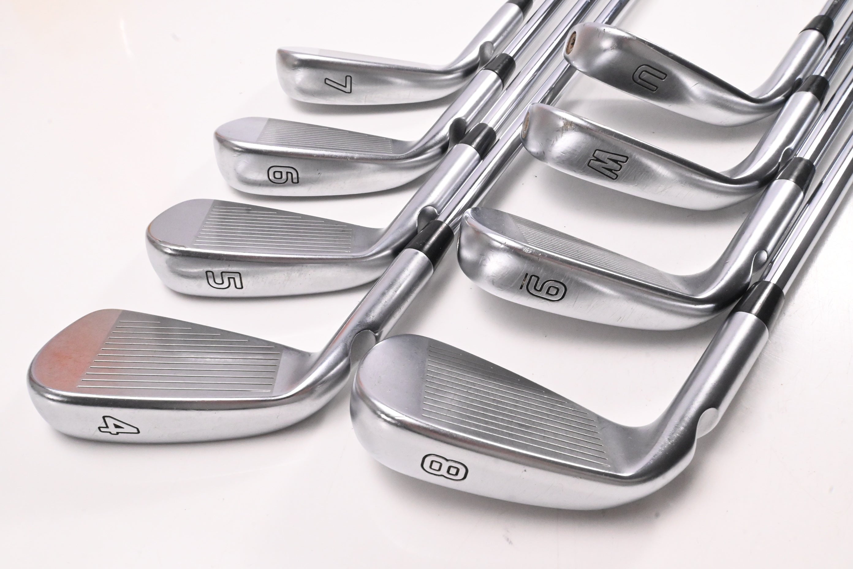 Ping i500 Irons / 4-PW+UW / Blue Dot / Regular Plus Flex Project X LZ 115 Shafts