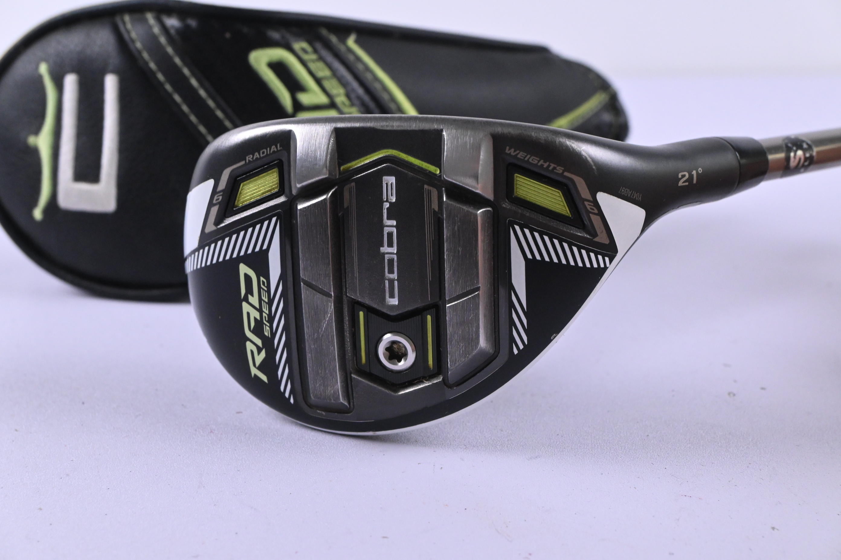 Cobra King Radspeed #4 Hybrid / 21 Degree / Stiff Flex Recoil ESX 480 Shaft