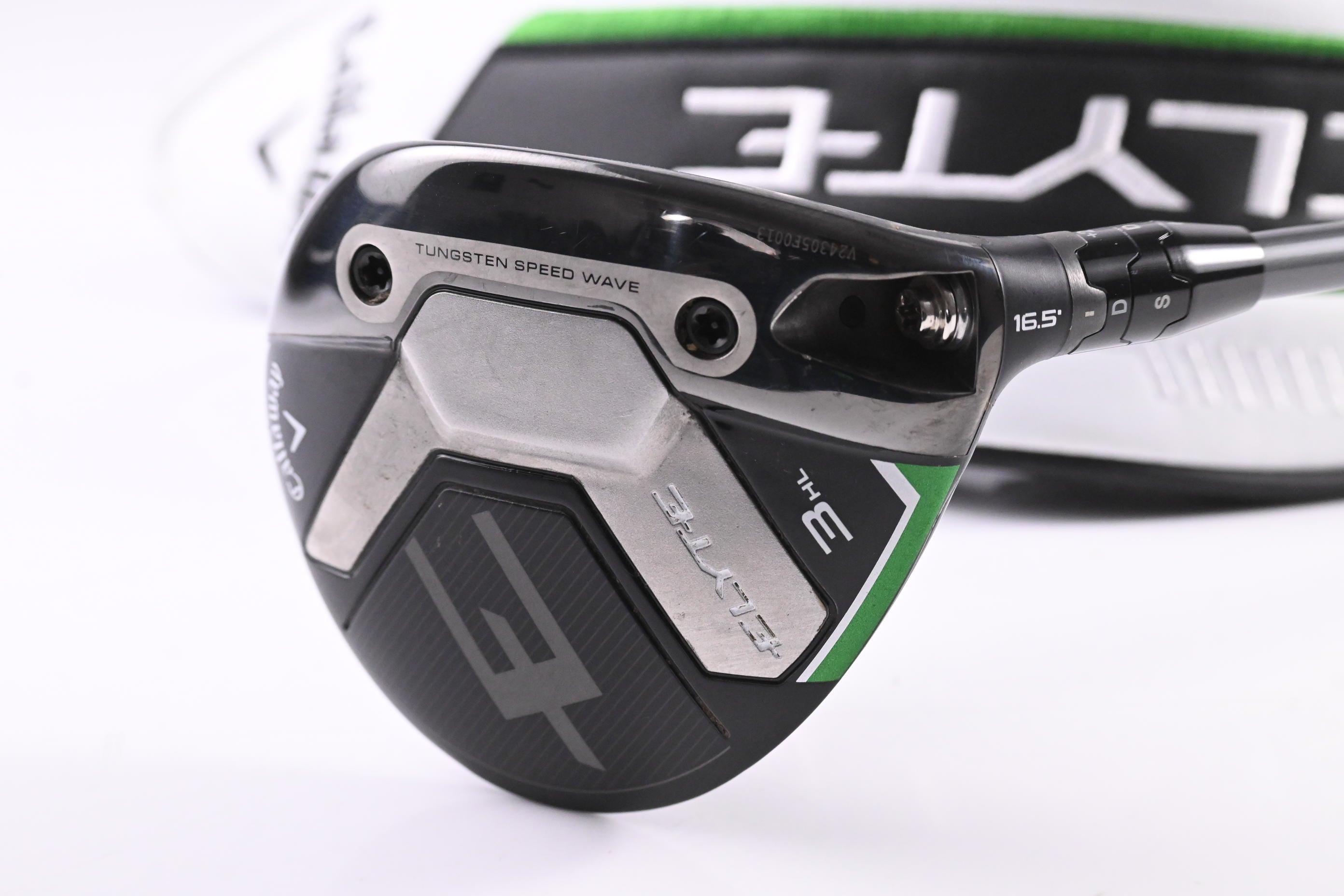 Callaway Elyte HL #3 Wood / 16.5 Degree / Regular Flex Denali Charcoal 60 Shaft