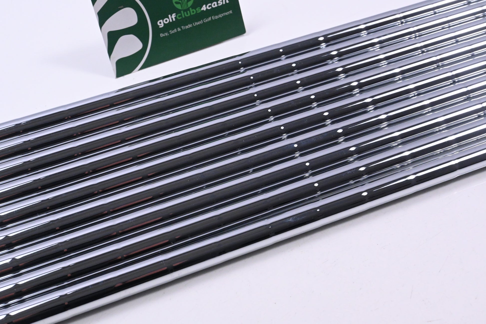Dynamic Gold Iron Shafts / X-Flex / Set of 9 / .370" Parallel Tips