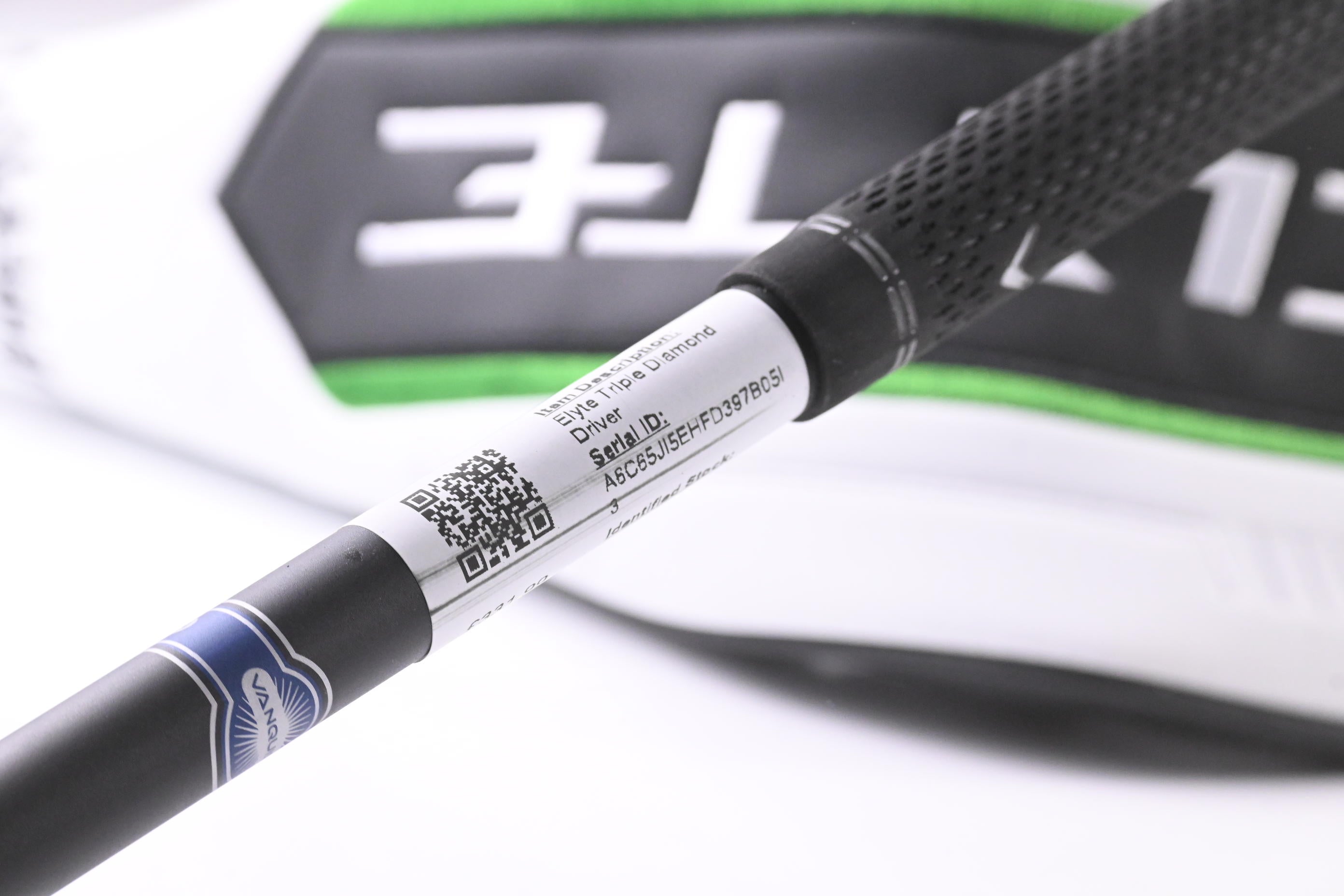 Callaway Elyte Triple Diamond Driver / 9 Degree / Senior Flex Vanquish 4 Shaft