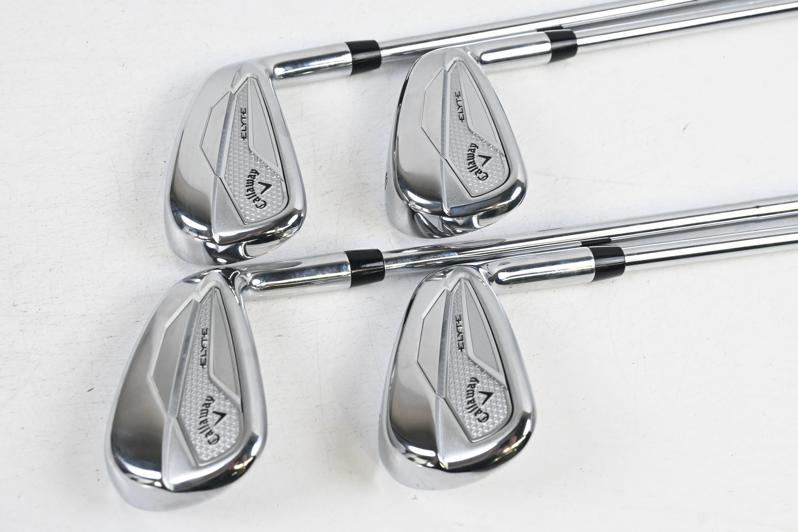 Callaway Elyte Irons / 7-PW / Stiff Flex Vector 90 Shafts