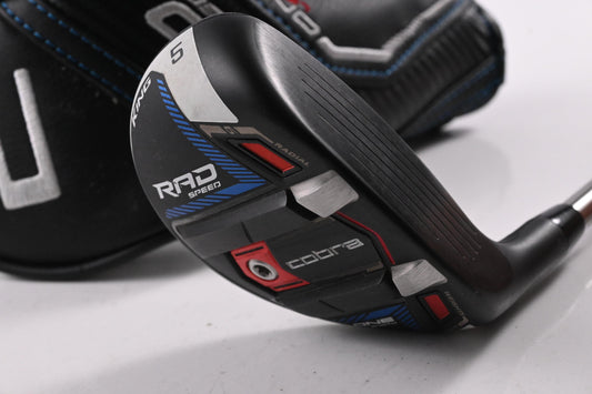 Cobra King Radspeed One Length #5 Hybrid / 24 Degree / Senior Flex Recoil ESX