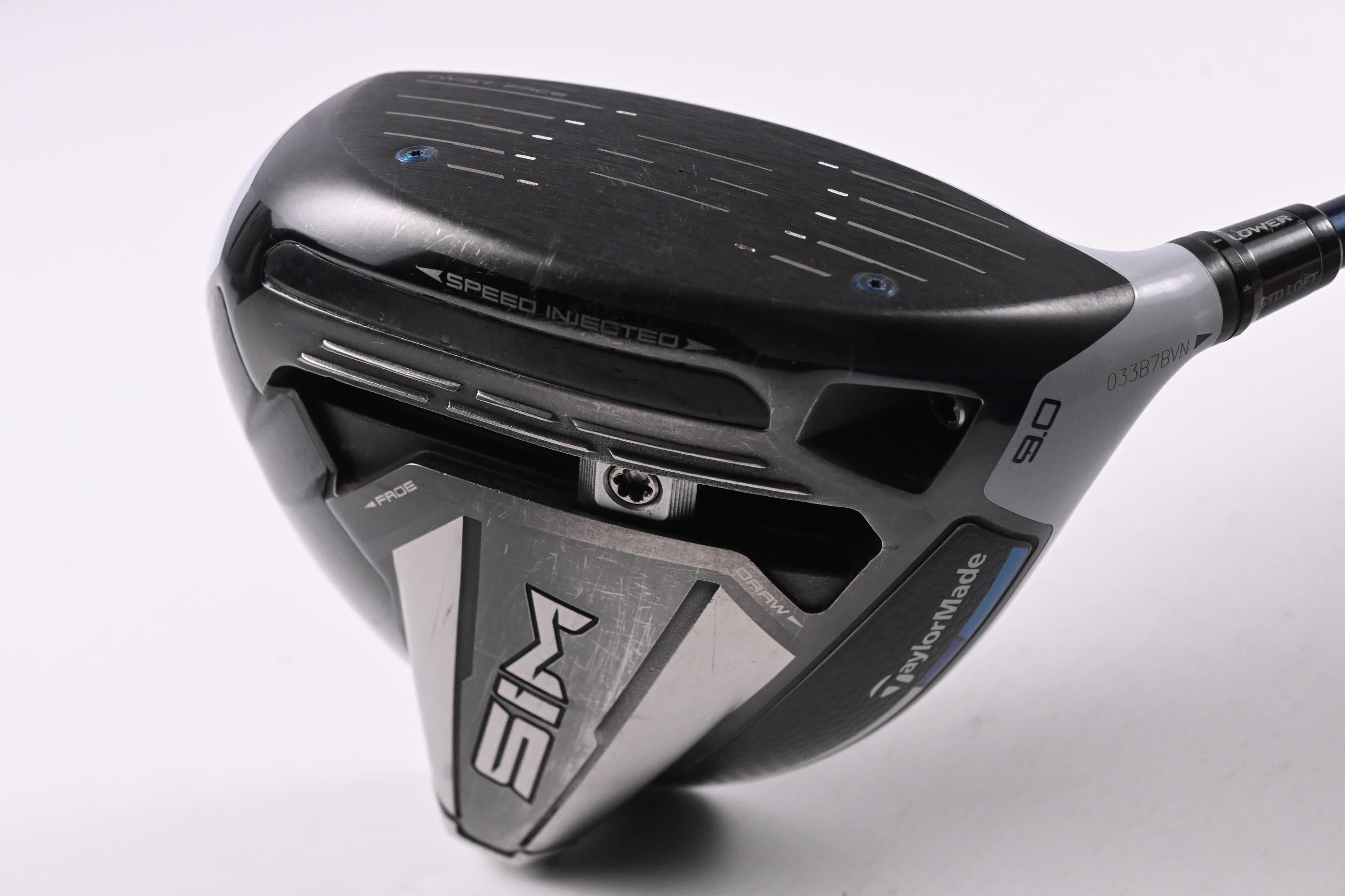 Taylormade SIM Driver / 9 Degree / Stiff Flex Fujikura Ventus Blue 5 Shaft