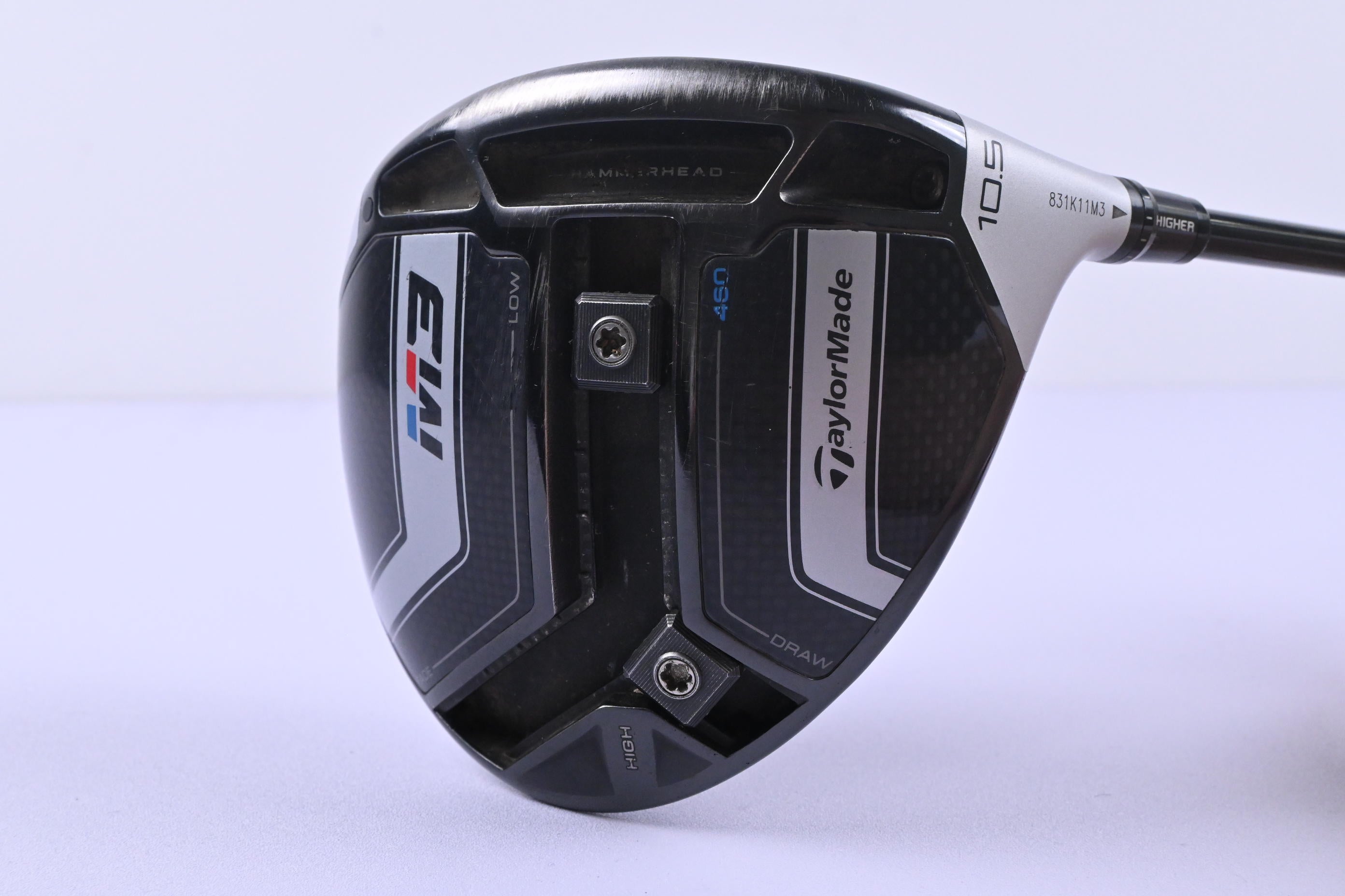 Taylormade M3 Driver / 10.5 Degree / Stiff Flex HZRDUS RDX Smoke Black 70 Shaft