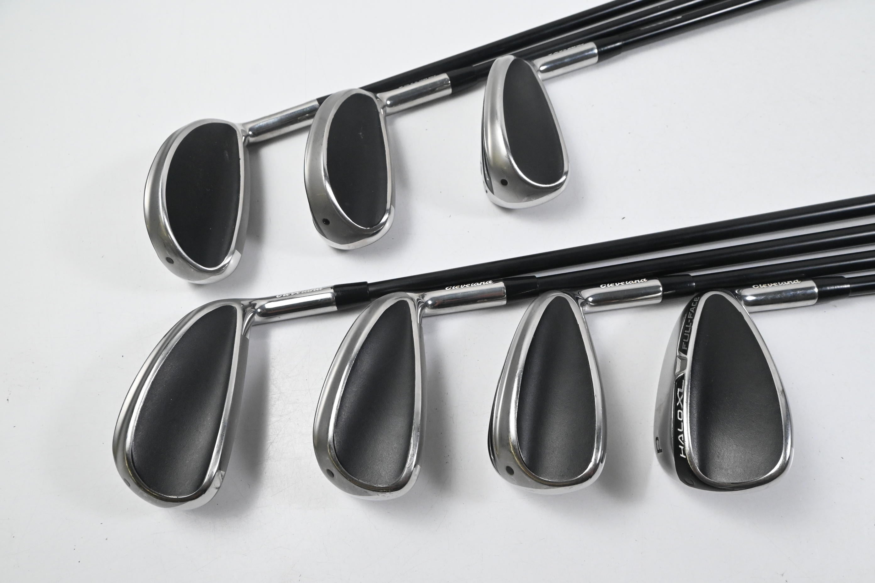 Cleveland Halo XL Full Face Irons / 4-PW / Regular Flex Helium NCT 60I Shafts
