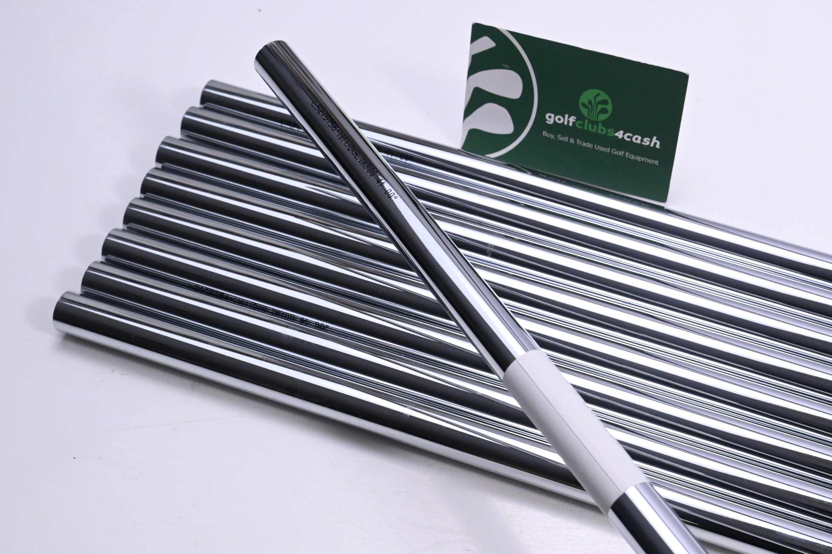 Dynamic Gold Iron Shafts / X-Flex / Set of 9 / .370" Parallel Tips