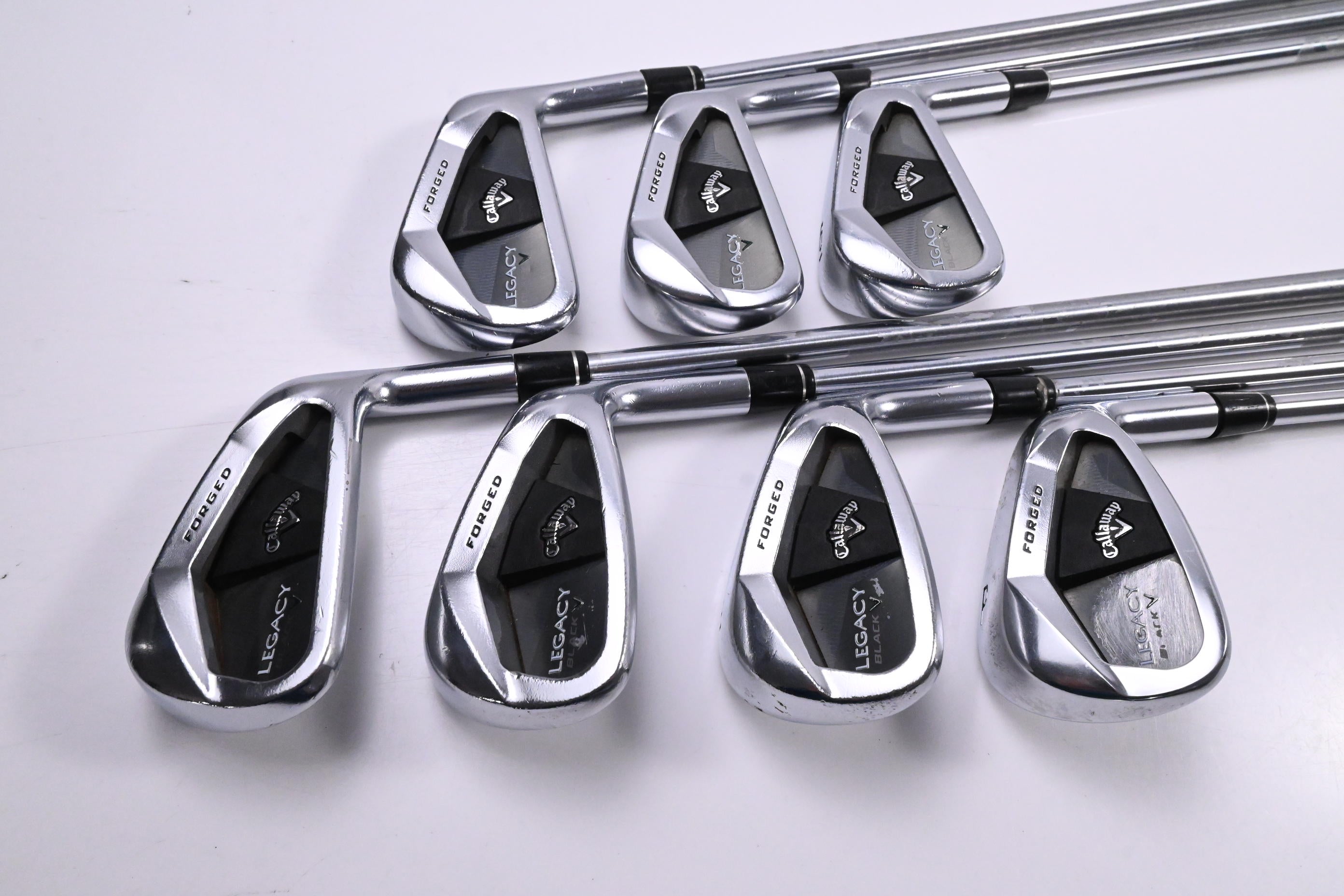 Callaway Legacy Black 2011 Irons / 4-PW / Regular Flex Project X PXi Blue Shafts