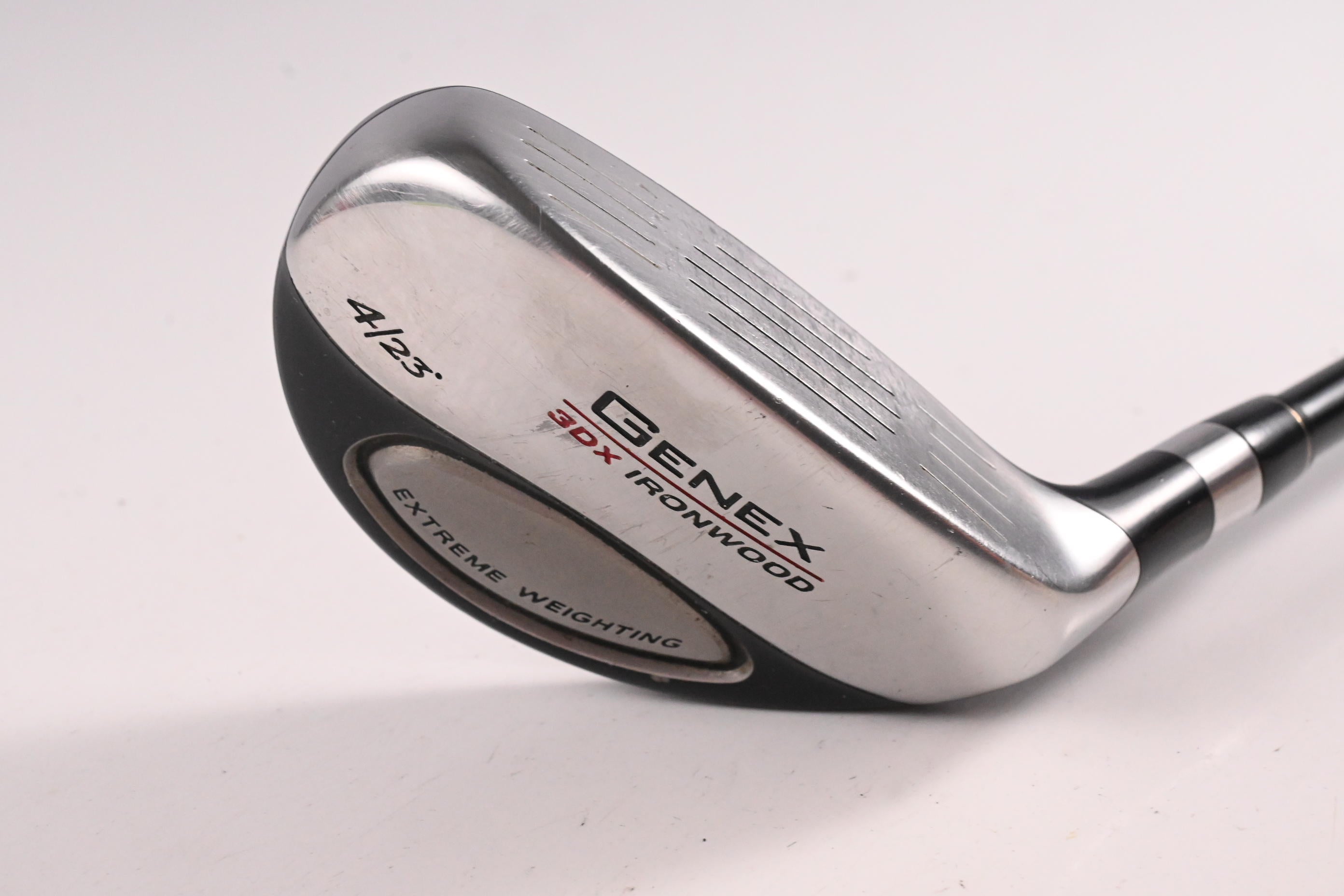 Nickent Genex 3DX #4 Hybrid / 23 Degree / Regular Flex SpeedRated 75 Shaft