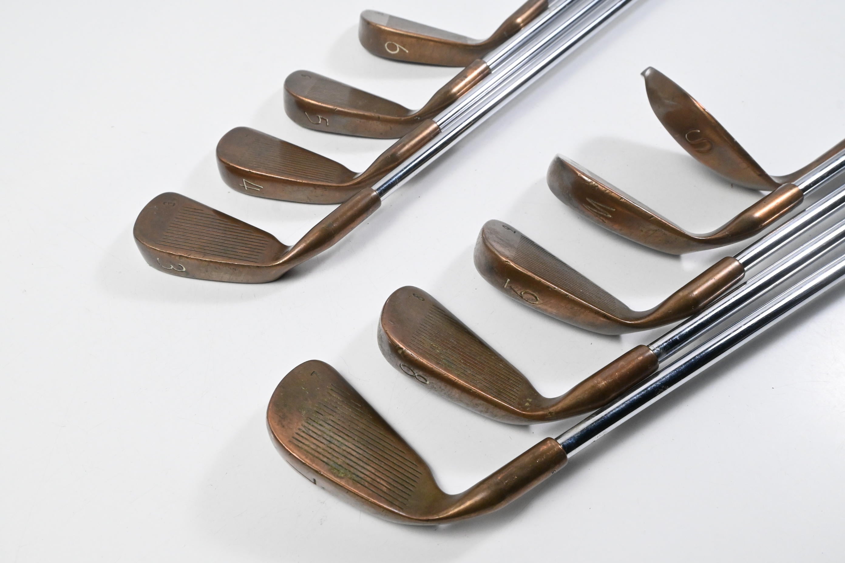 Ping Eye 2 BeCu Irons / 3-PW+SW / Black Dot / Stiff Flex Ping Karsten Shafts