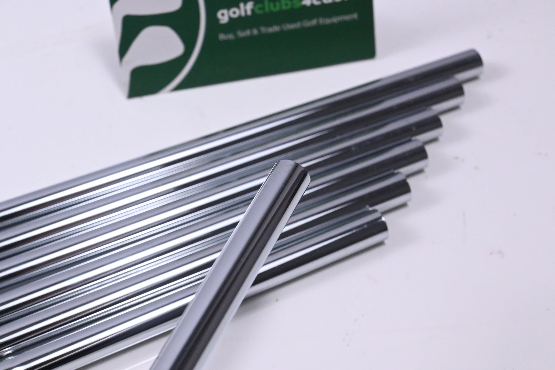 True Temper Tri-Gold Iron Shafts / X-Flex / Set of 7 / .370" Parallel Tips
