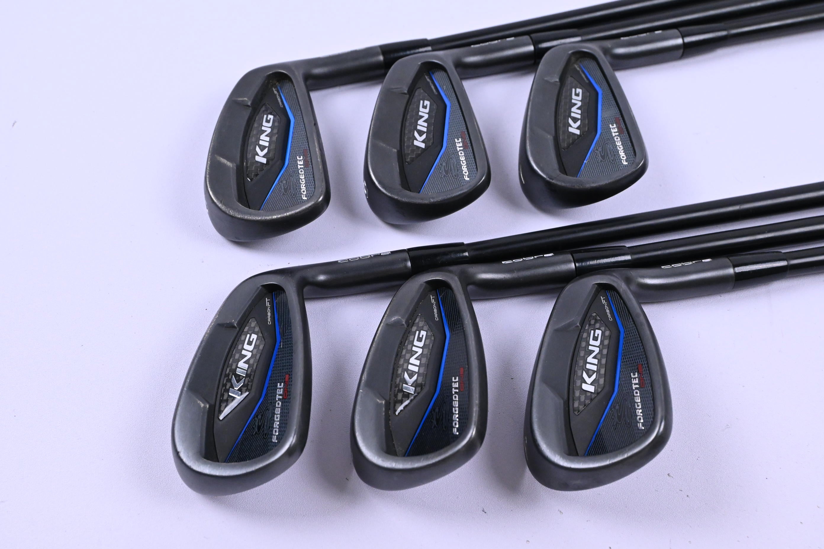 Cobra King Forged One Length Irons / 5-PW / Regular Flex Project X Catalyst 60