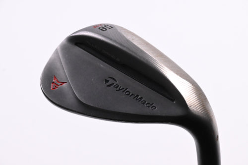 Taylormade Milled Grind 2 Black Lob Wedge / 58 Degree / Stiff Flex N.S.Pro
