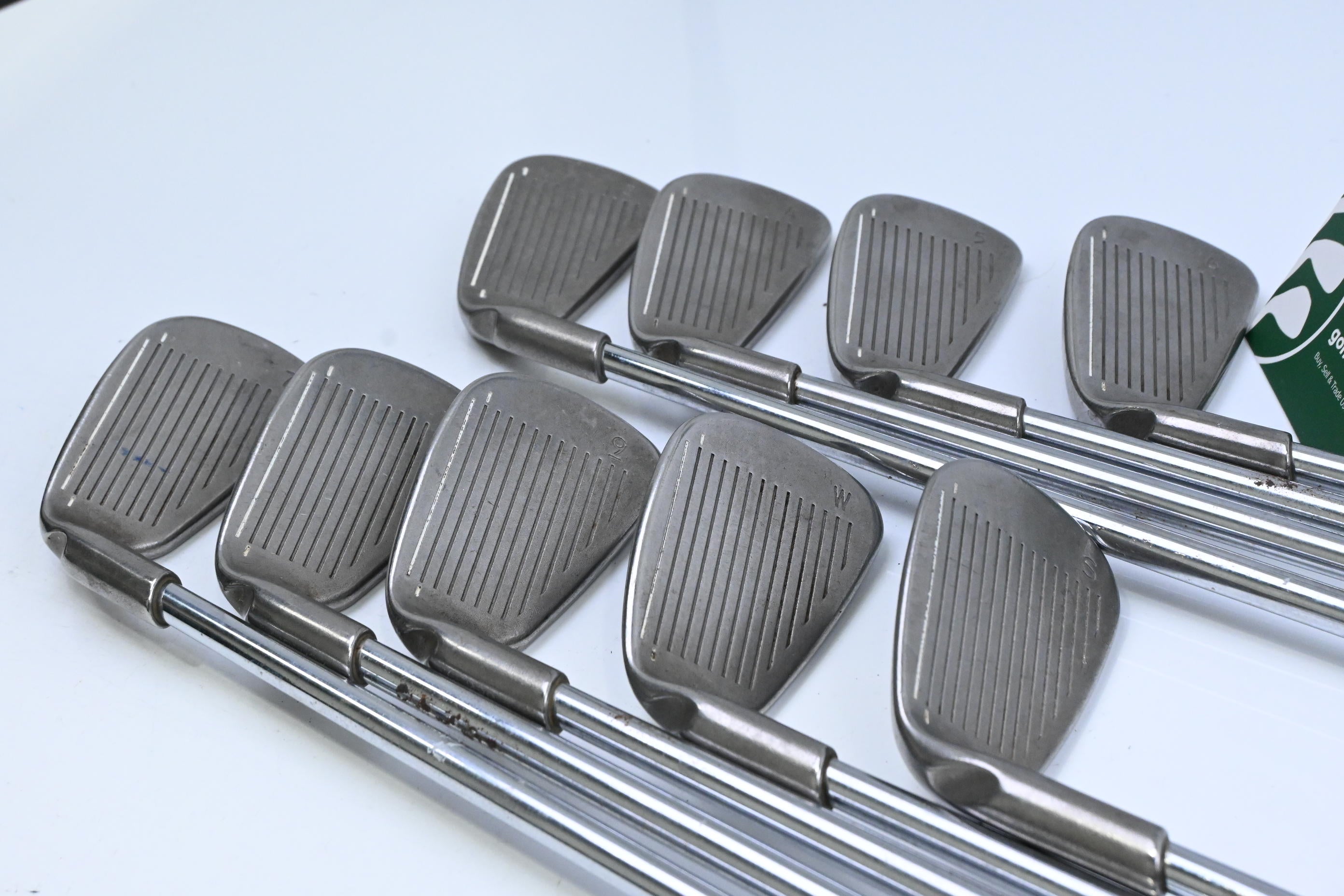 Ping i3 O-Size Irons / 3-PW+SW / Green Dot / Stiff Flex Ping Cushin JZ Shafts