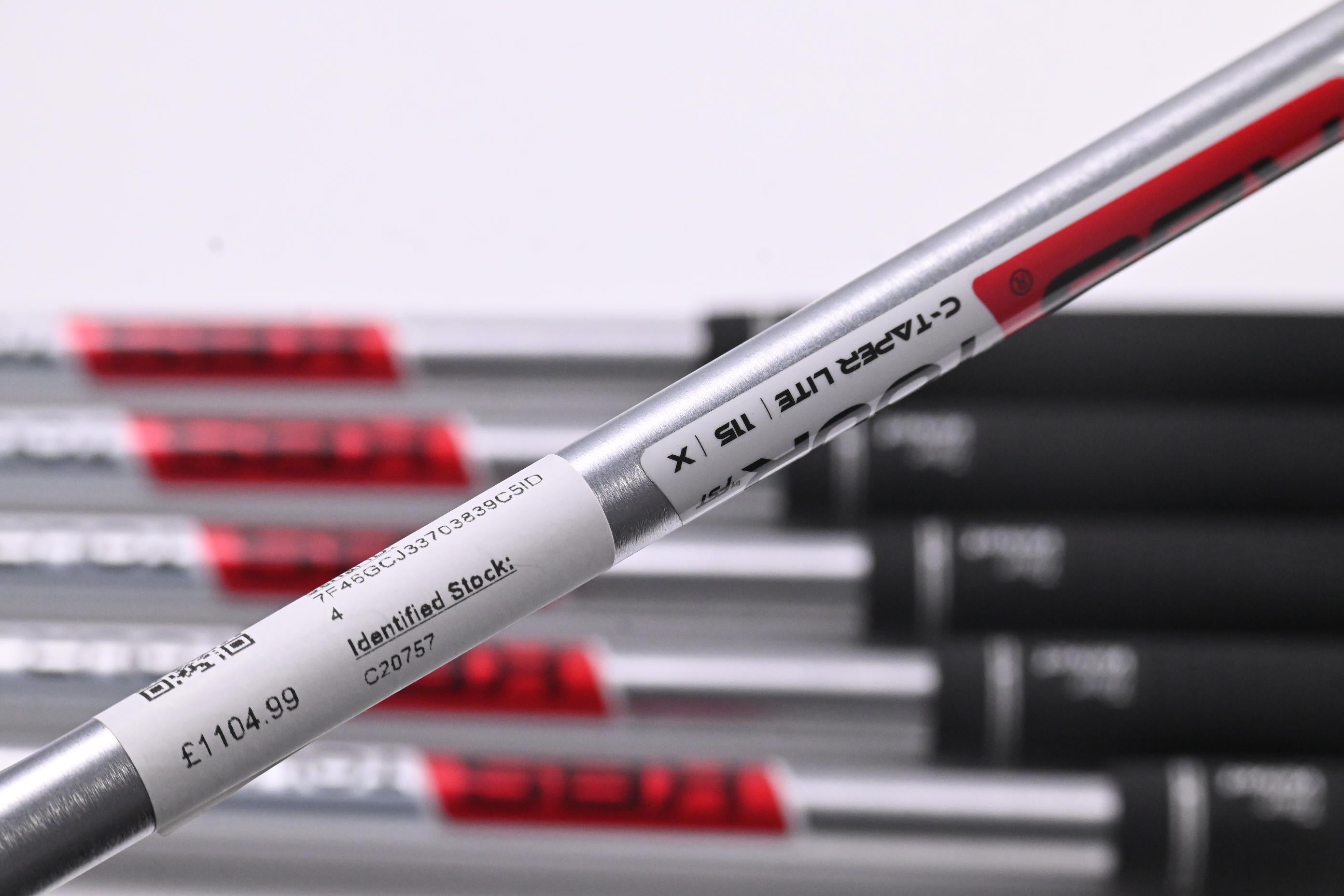 Miura CB-302 Irons / 5-PW / X-Flex KBS Tour C-Taper Lite 115 Shafts