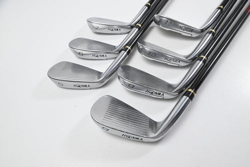Honma Beres IC-01 Irons / 5-PW+GW / X-Flex Honma ARMRQ6 62 Shafts