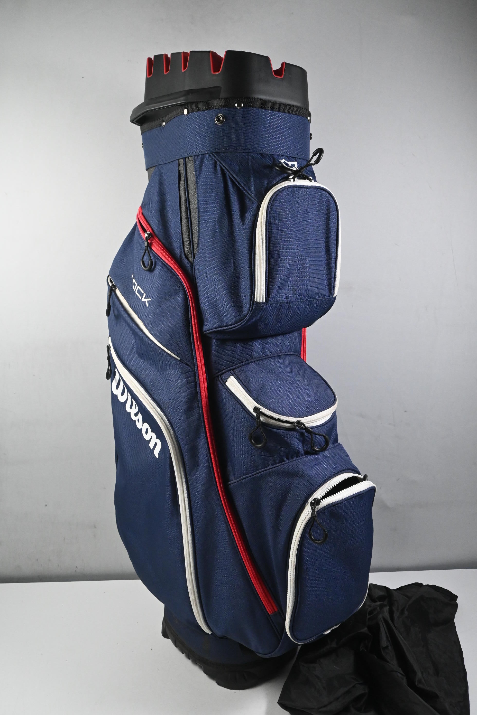 Wilson iLock Cart Bag / 14-Way Divider / Navy, White & Red