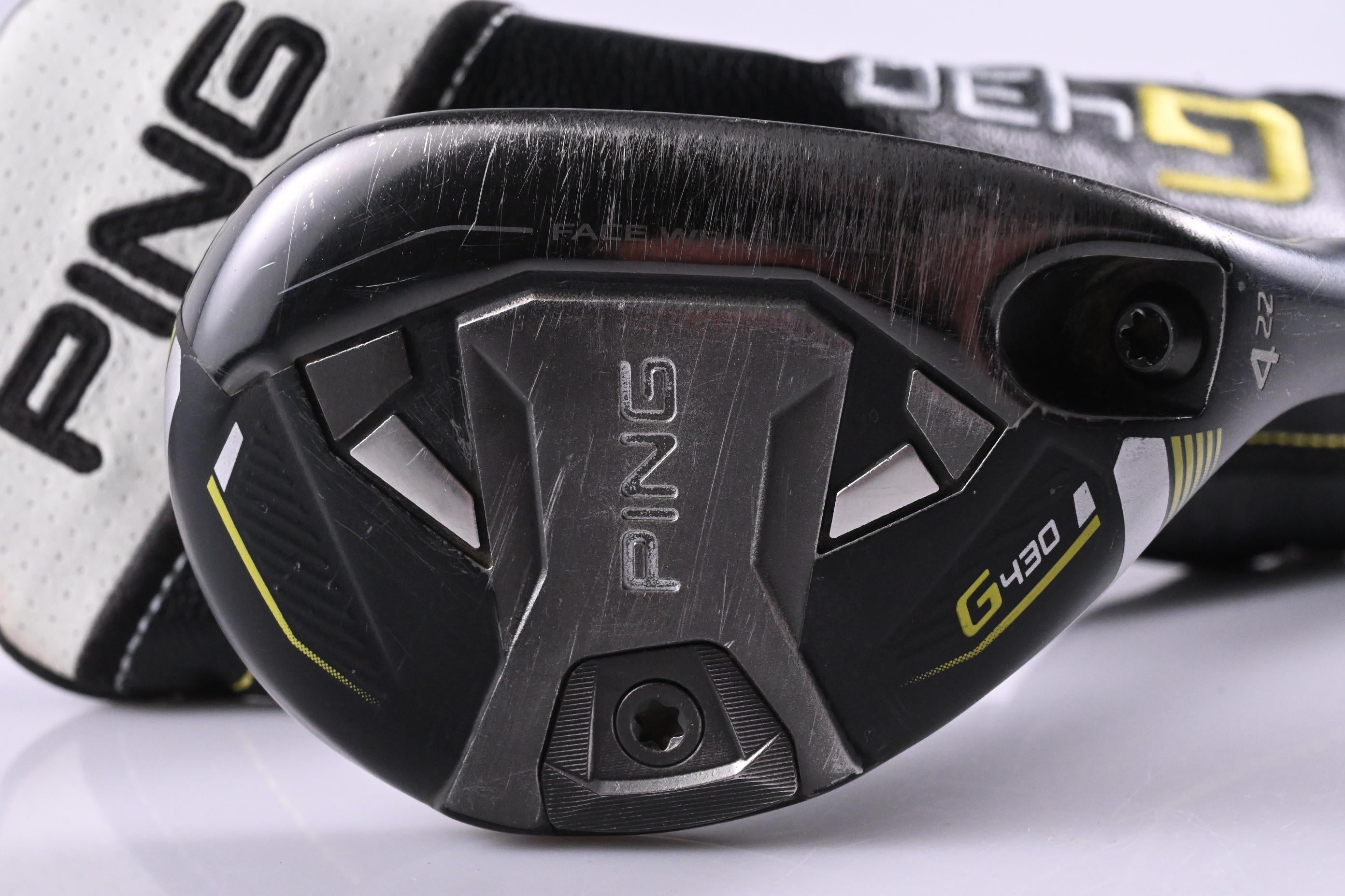 Ping G430 #4 Hybrid / 22 Degree / X-Flex VA Composite Raijin 85 Shaft