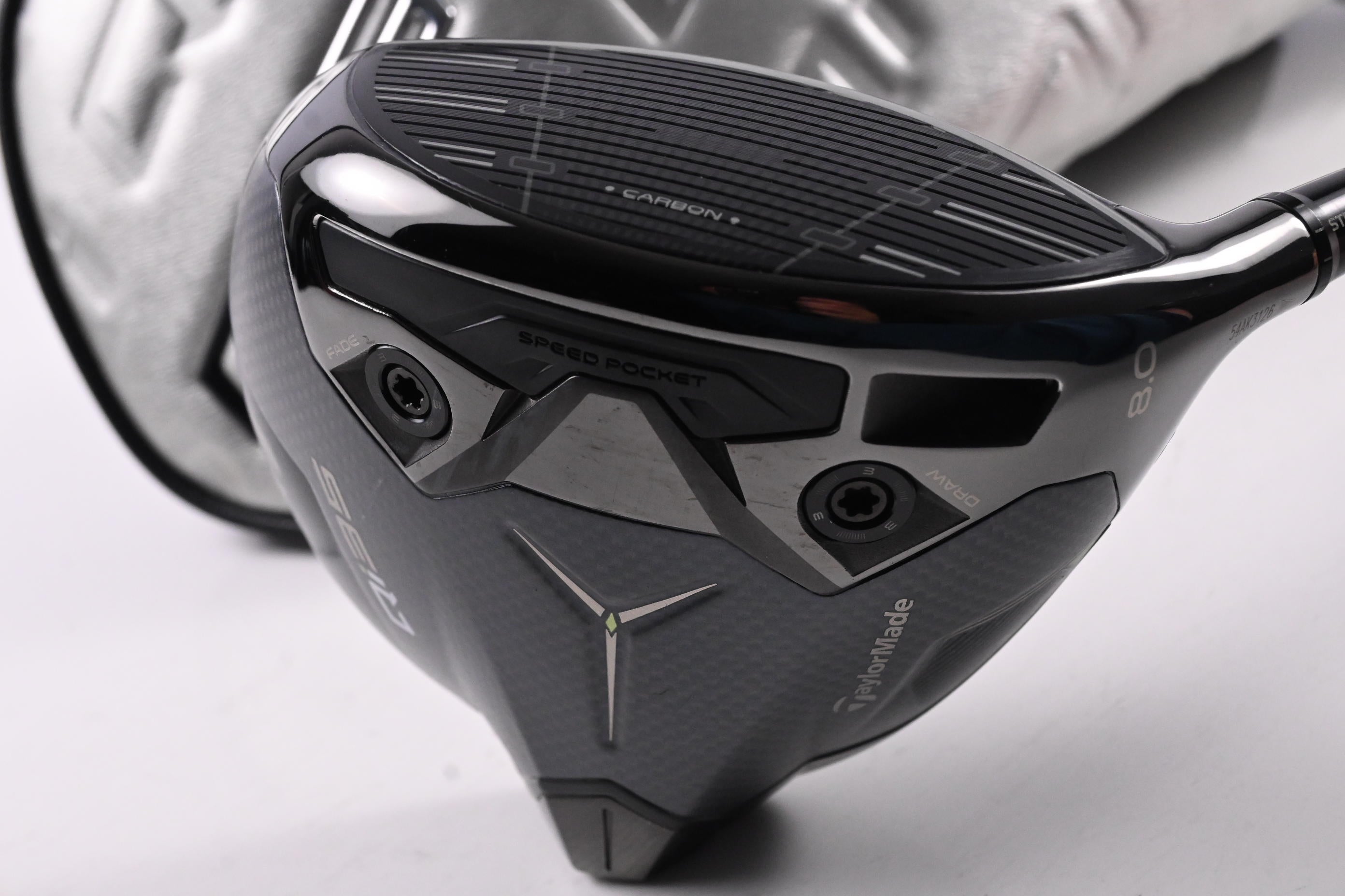 Taylormade Qi35 LS Driver / 8 Degree / Stiff Flex HZRDUS Gen5 Black 80 Shaft