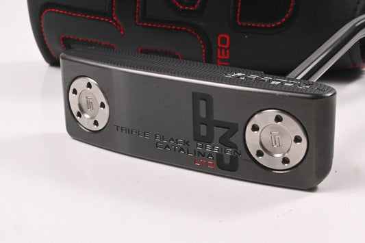 Scotty Cameron B3 Triple Black Design LTD Catalina Putter / 34 Inch