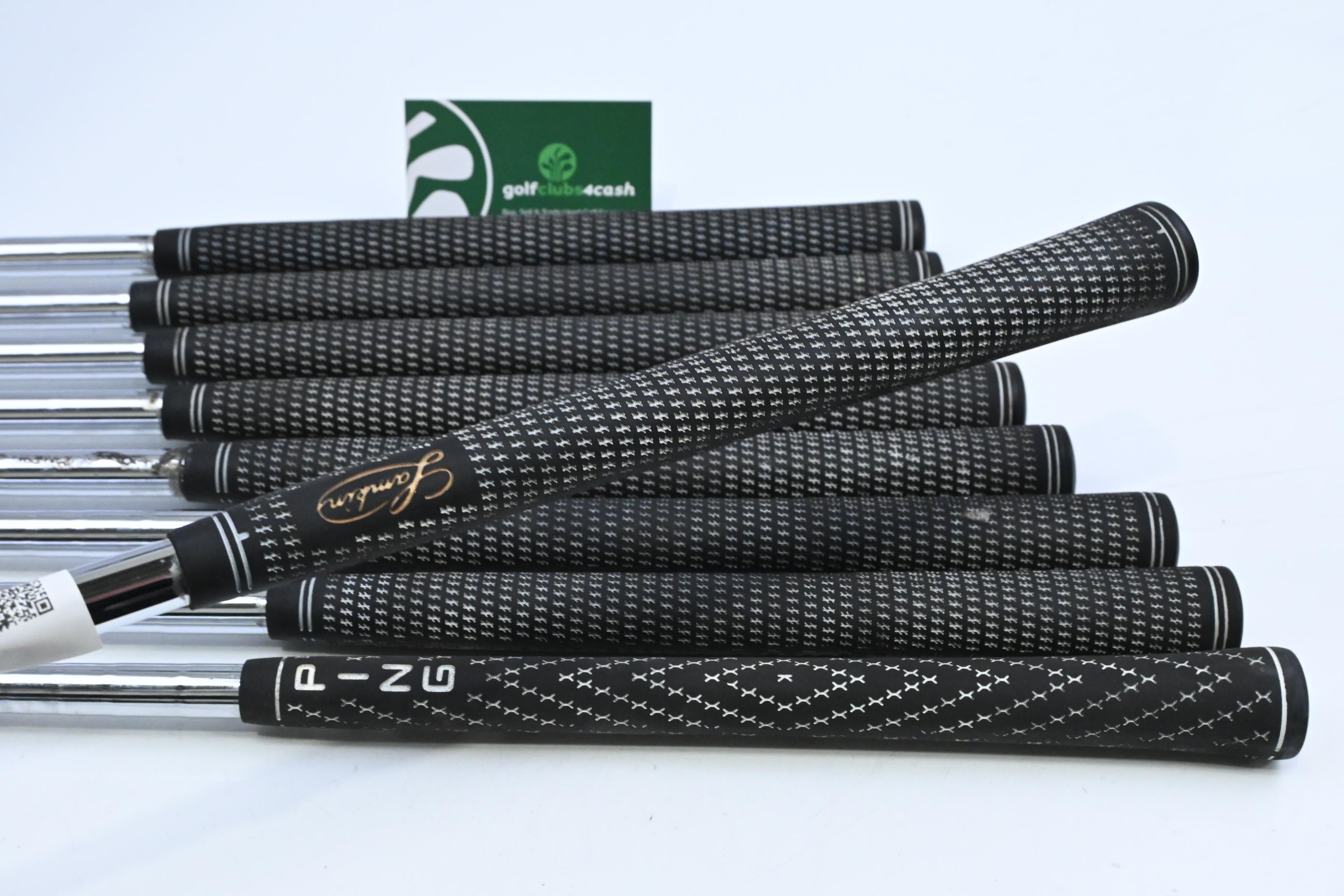 Ping i3 O-Size Irons / 3-PW+SW / Green Dot / Stiff Flex Ping Cushin JZ Shafts