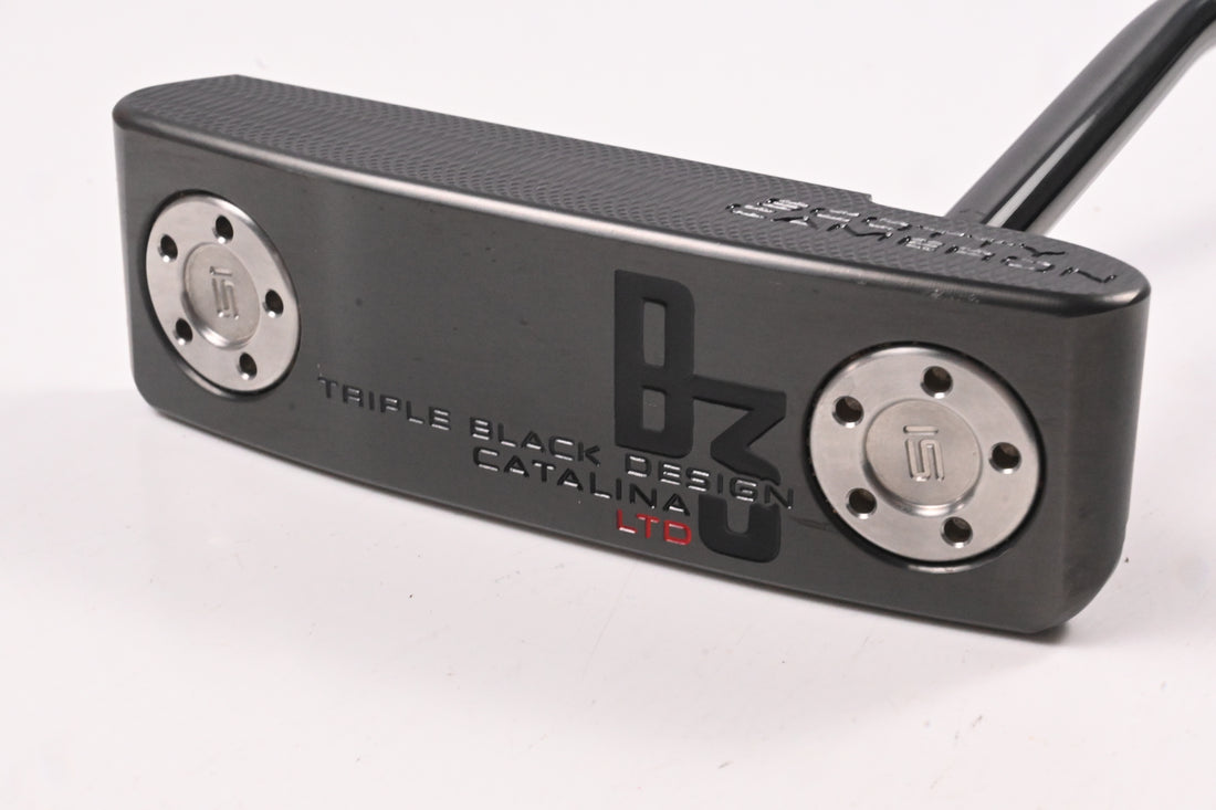 Scotty Cameron B3 Triple Black Design LTD Catalina Putter / 34 Inch
