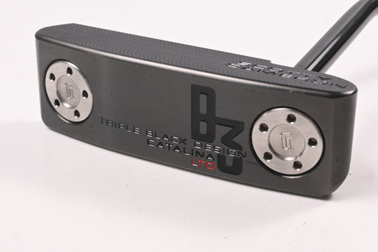 Scotty Cameron B3 Triple Black Design LTD Catalina Putter / 34 Inch