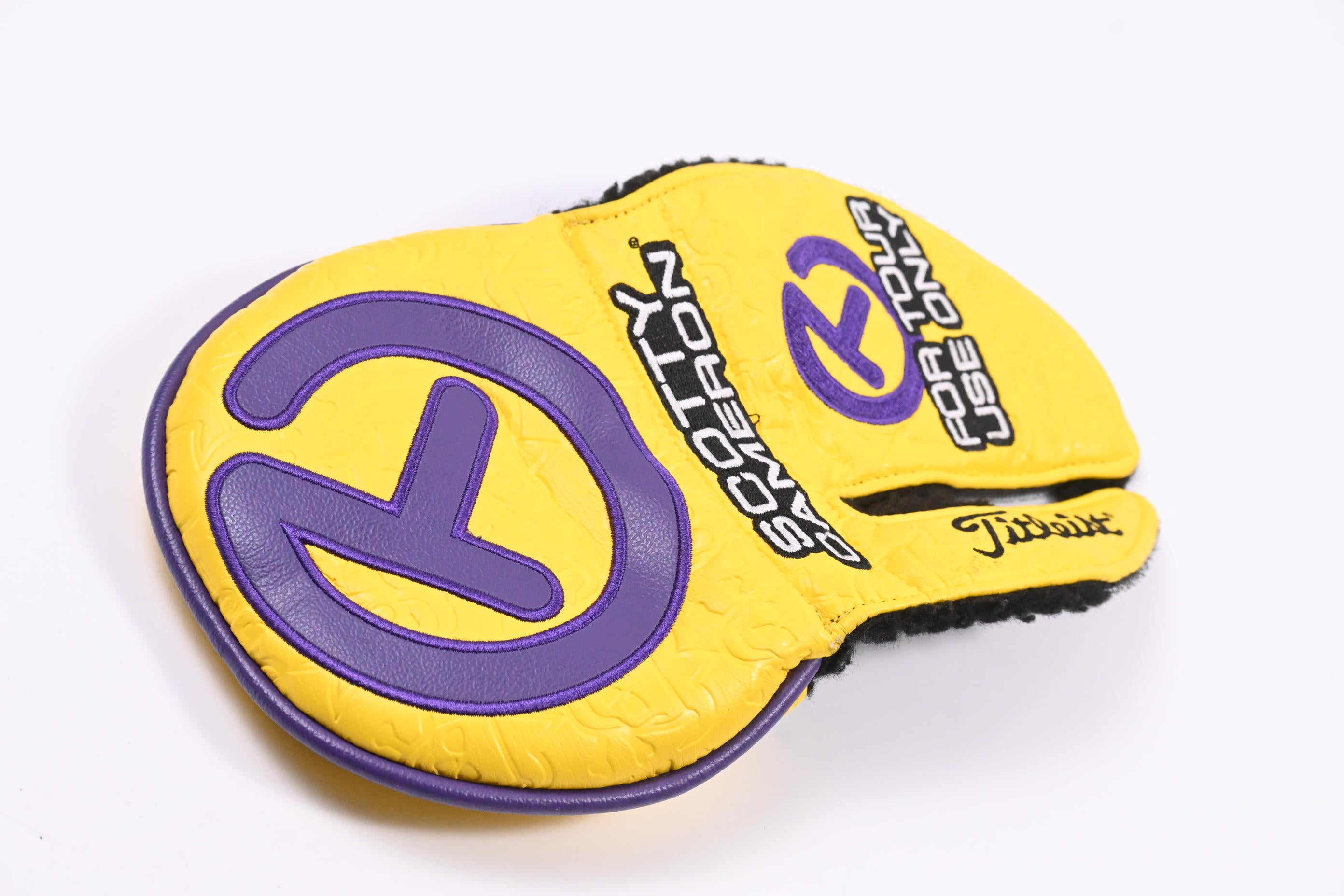 Scotty Cameron 2020 Tour Jester Circle T / Putter Headcover / Yellow & Purple