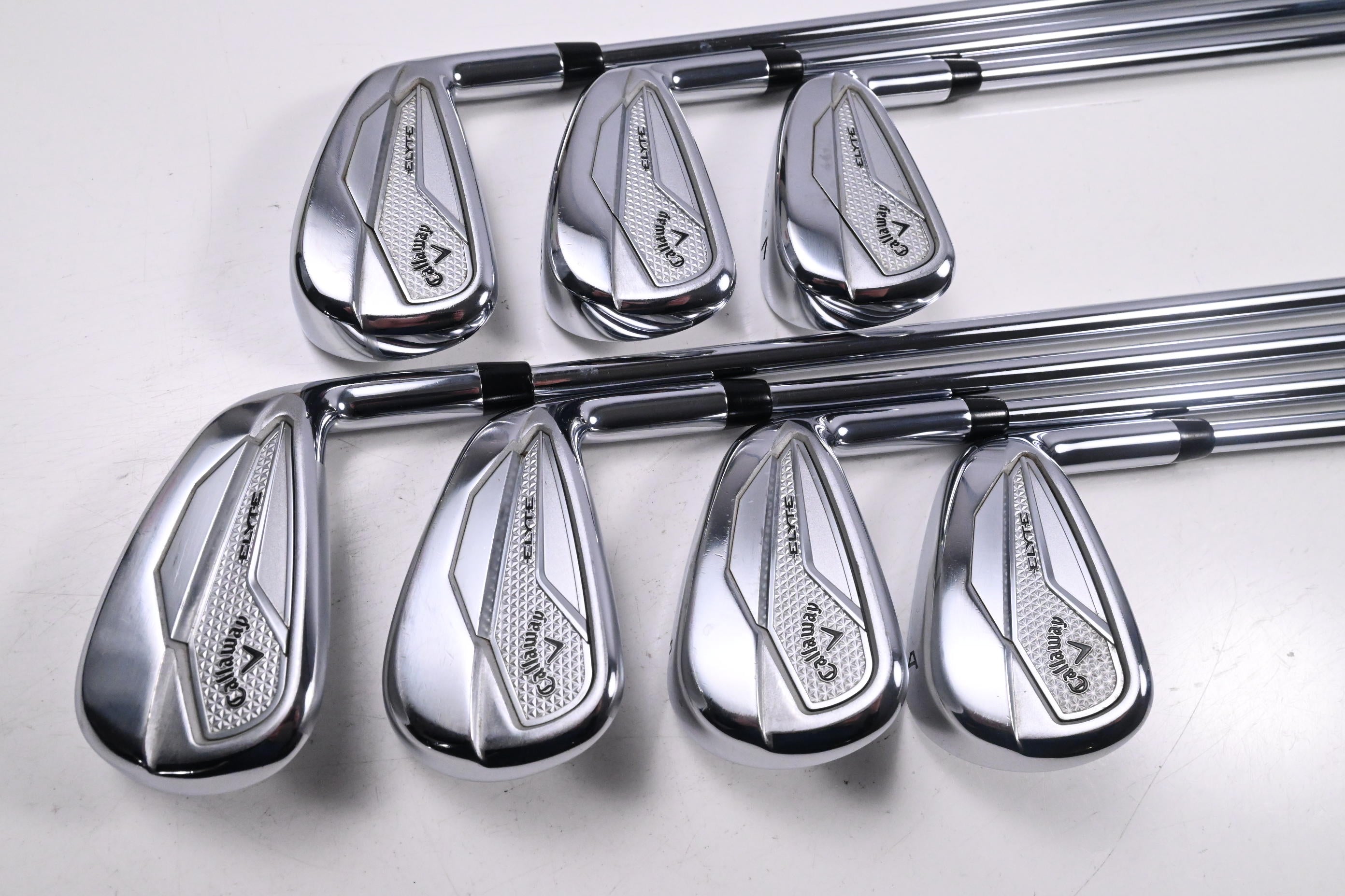 Callaway Elyte Irons / 5-PW+AW / X-Flex Project X Precision Shafts