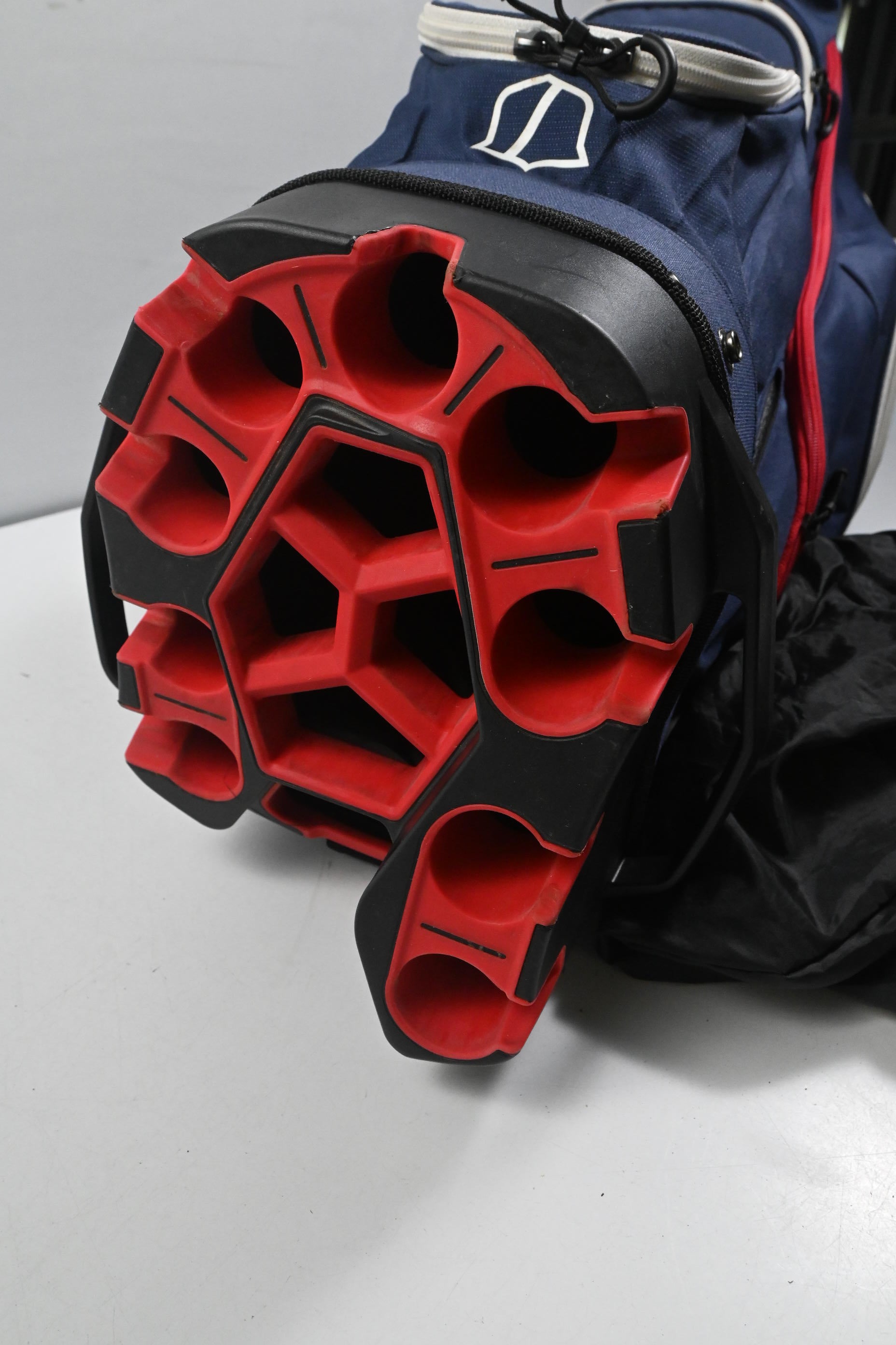 Wilson iLock Cart Bag / 14-Way Divider / Navy, White & Red