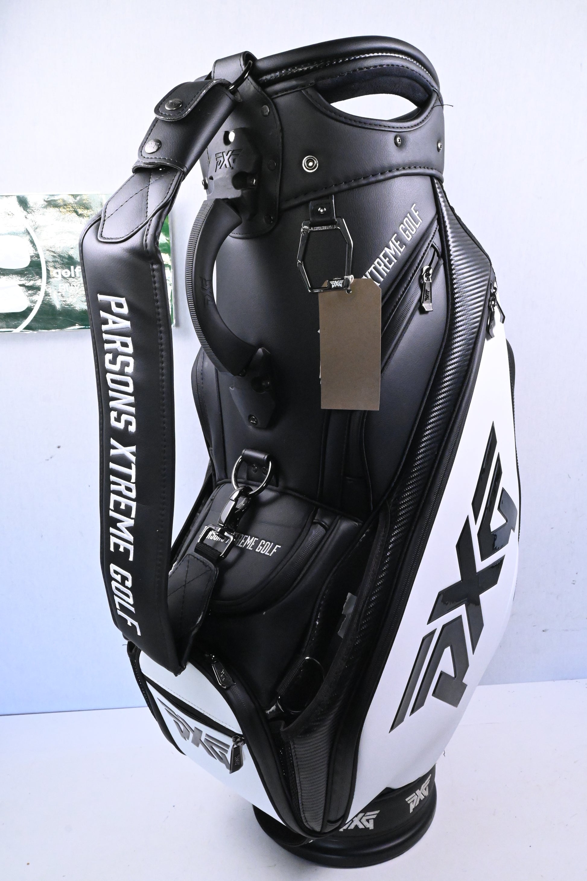 PXG Tour Bag / 6-Way Divider / Black &amp; White