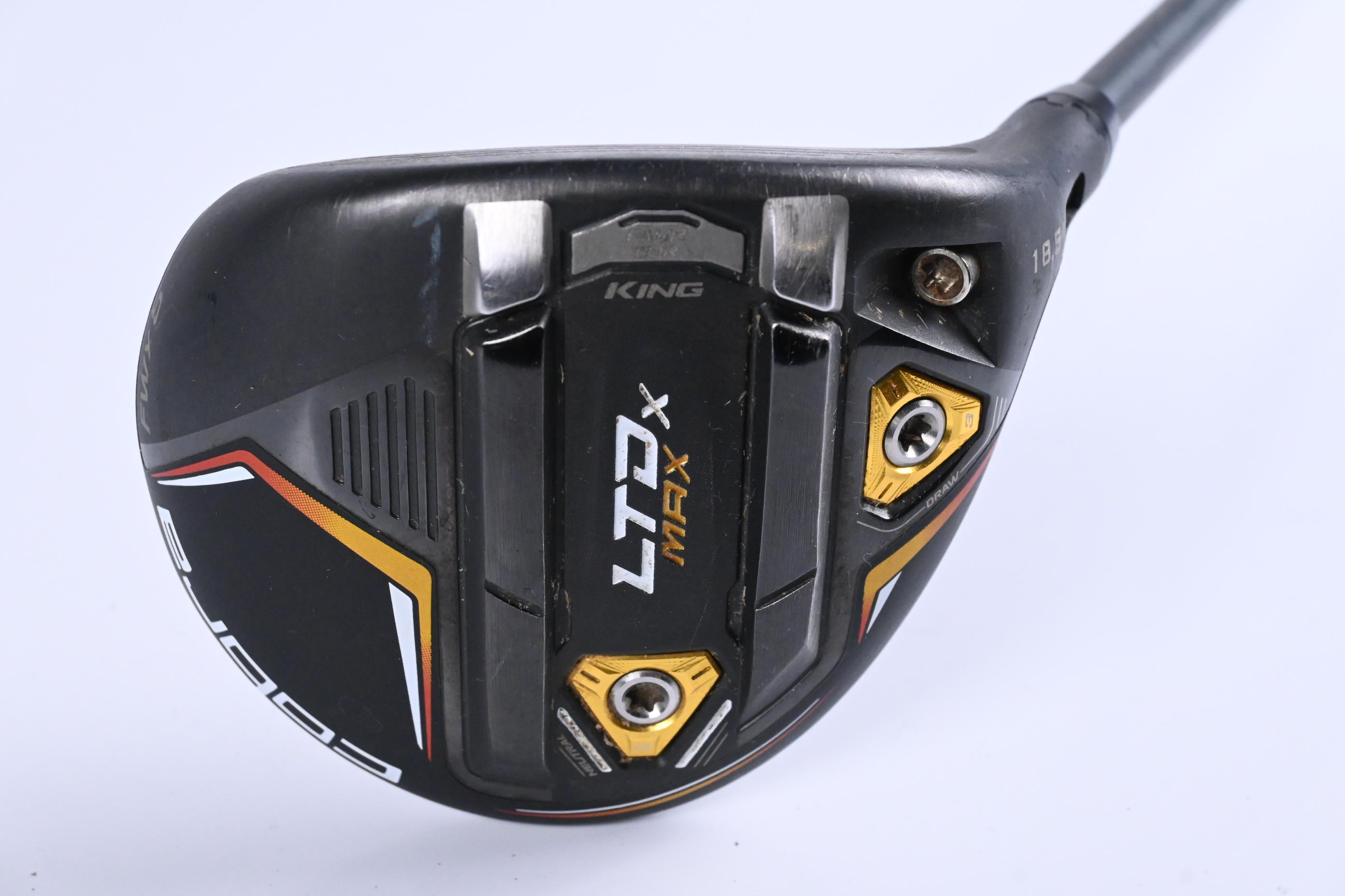 Cobra LTDx Max #5 Wood / 18.5 Degree / Stiff Flex HZRDUS Smoke iM10 Green 60