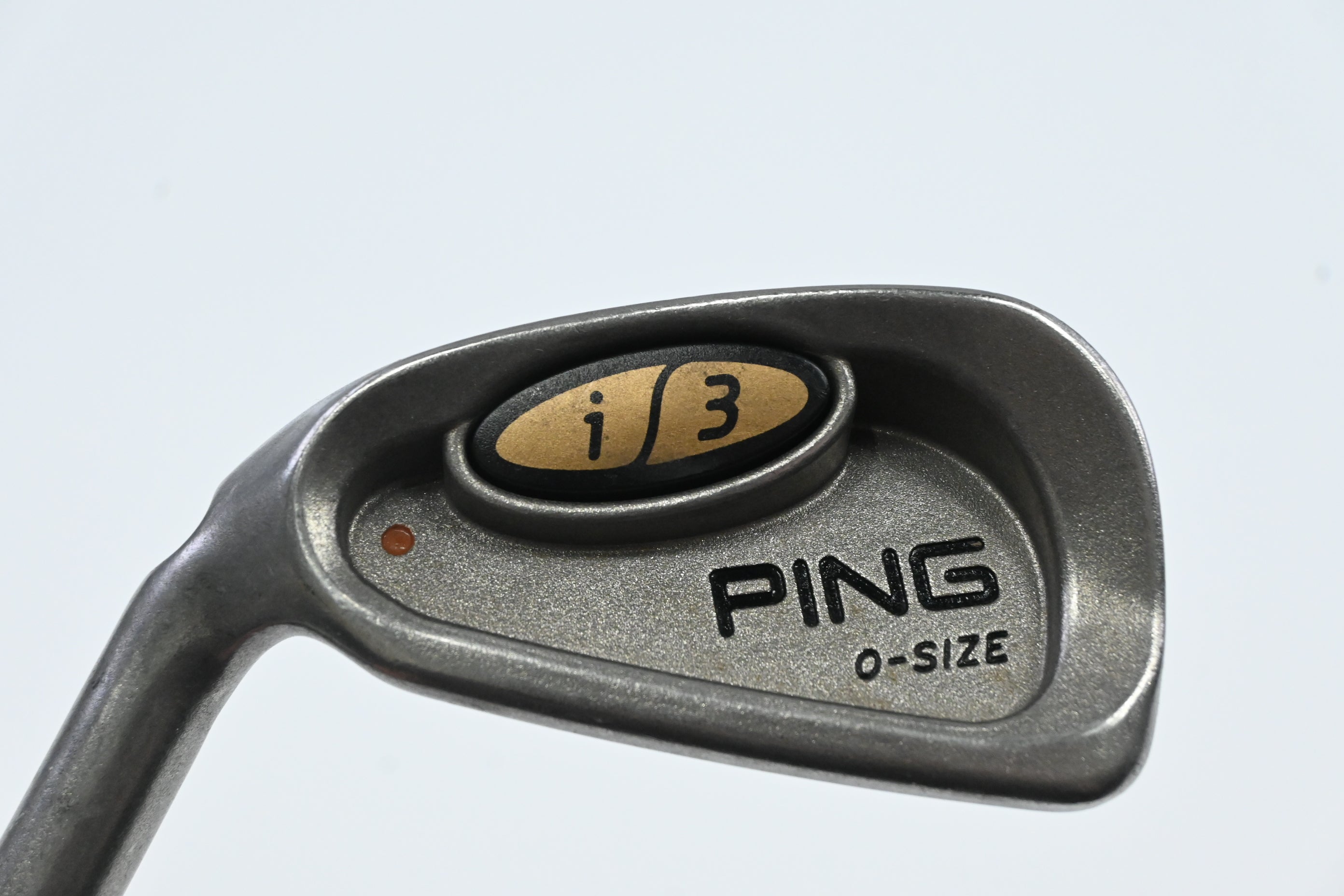 Left Hand Ping i3 O-Size #4 Iron / 24 Degree / Brown Dot / Stiff Flex Steel