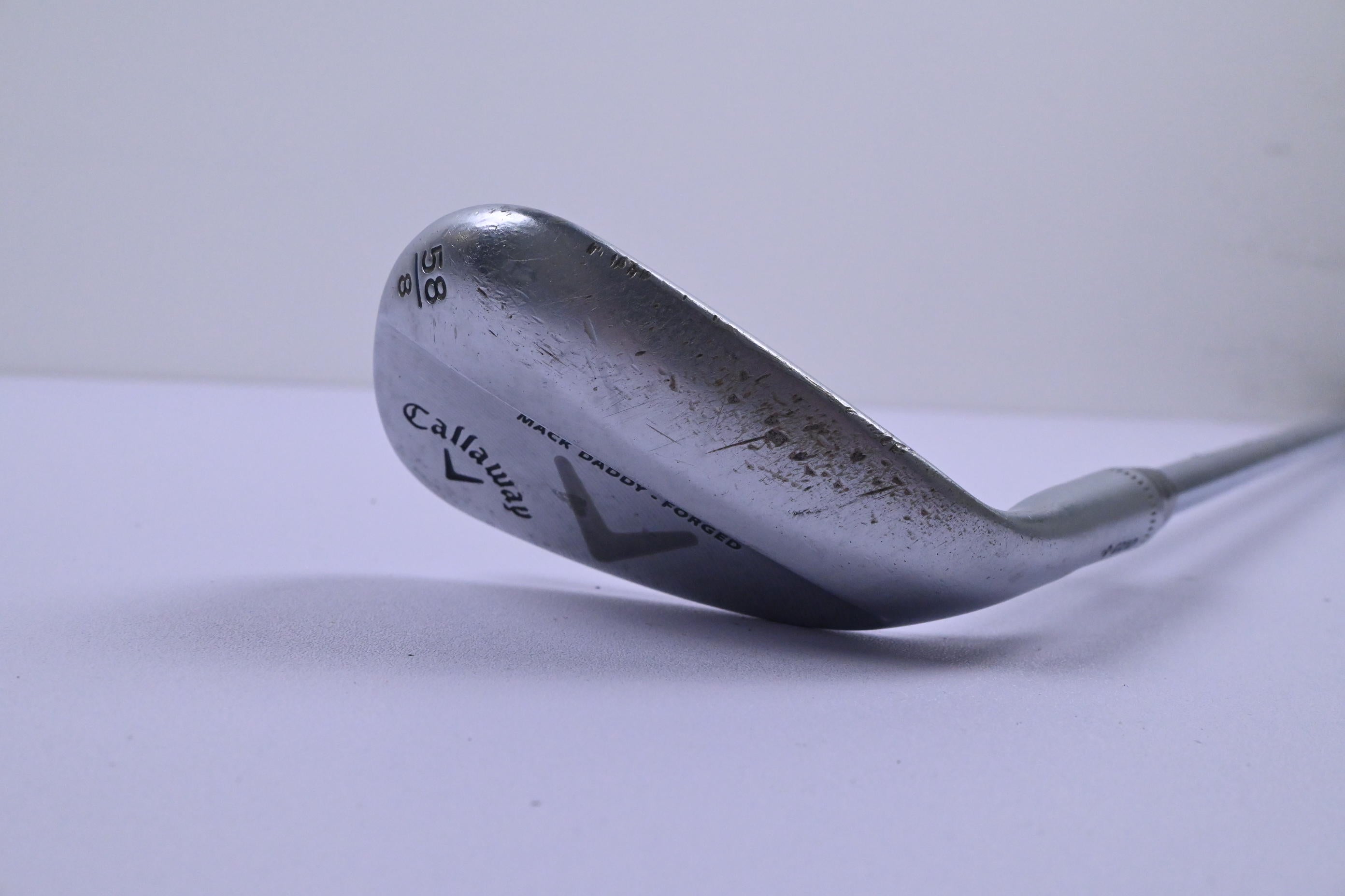 Callaway Mack Daddy Forged Lob Wedge / 58 Degree / Stiff Flex Dynamic Gold S200