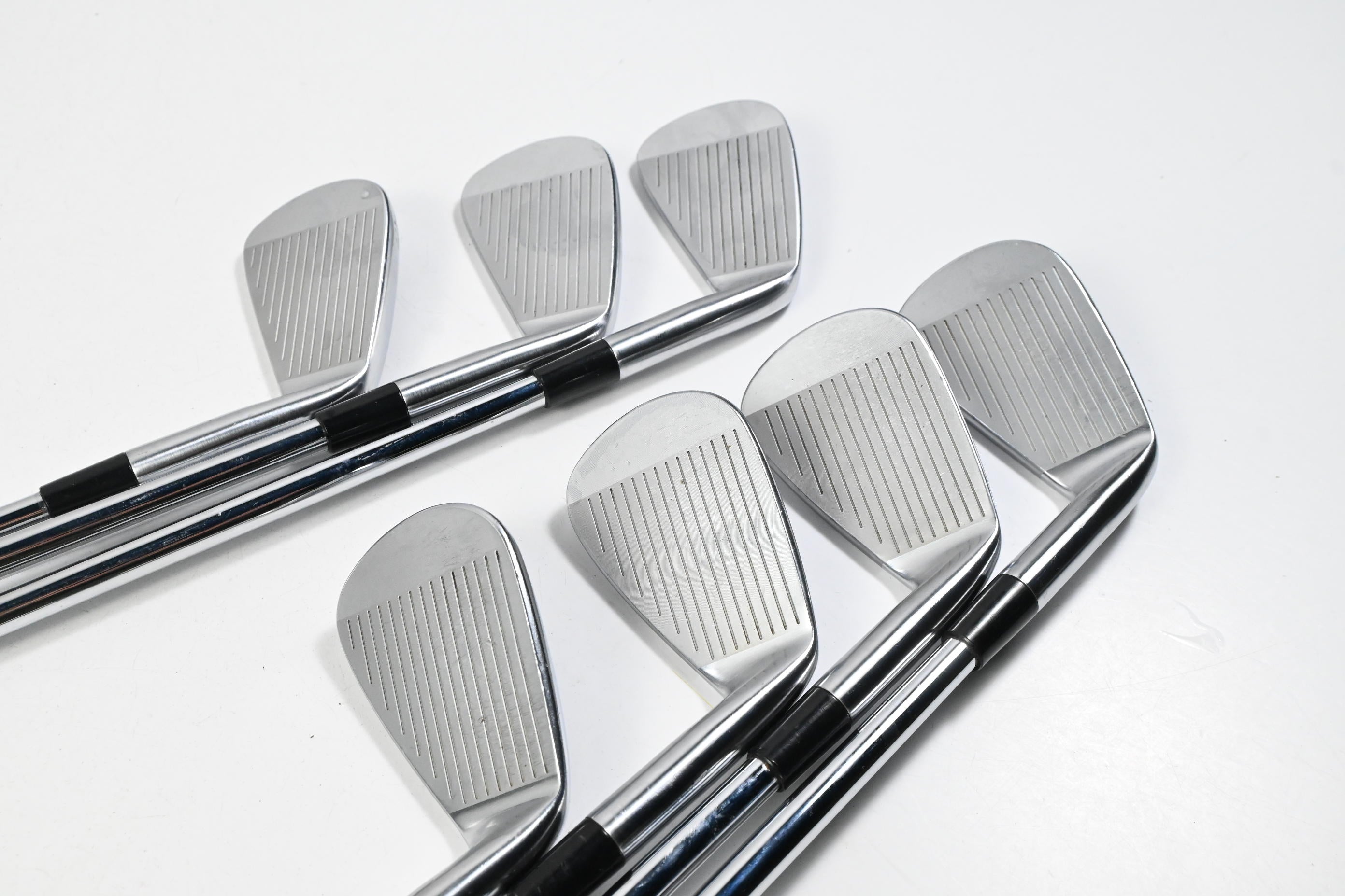 Left Hand Taylormade P7MC 2020 Irons / 4-PW / Stiff Flex KBS Tour Shaft