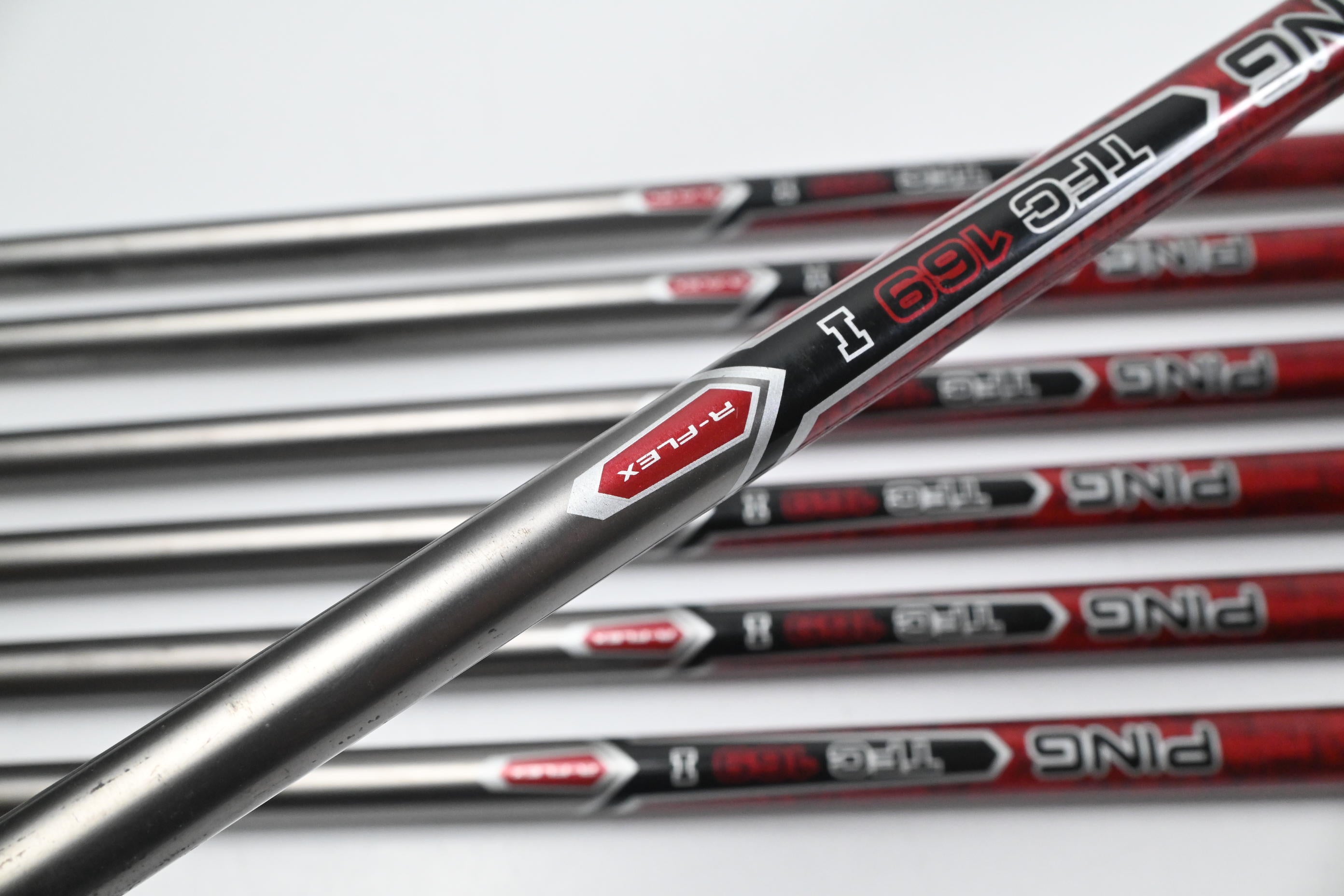 Ping i20 Irons / 4-PW / Orange Dot / Regular Flex Ping TFC 169I Shafts
