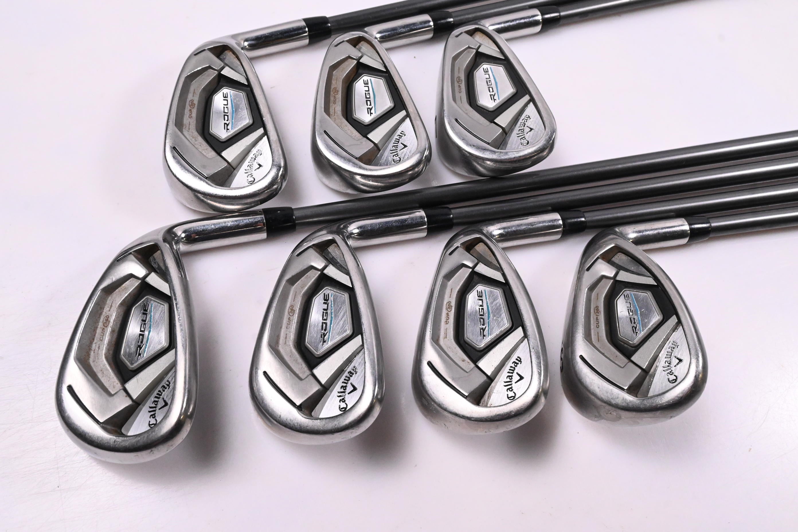 Callaway Rogue CF18 Irons / 5-PW+SW / Regular Flex Aldila Synergy 60 Shafts