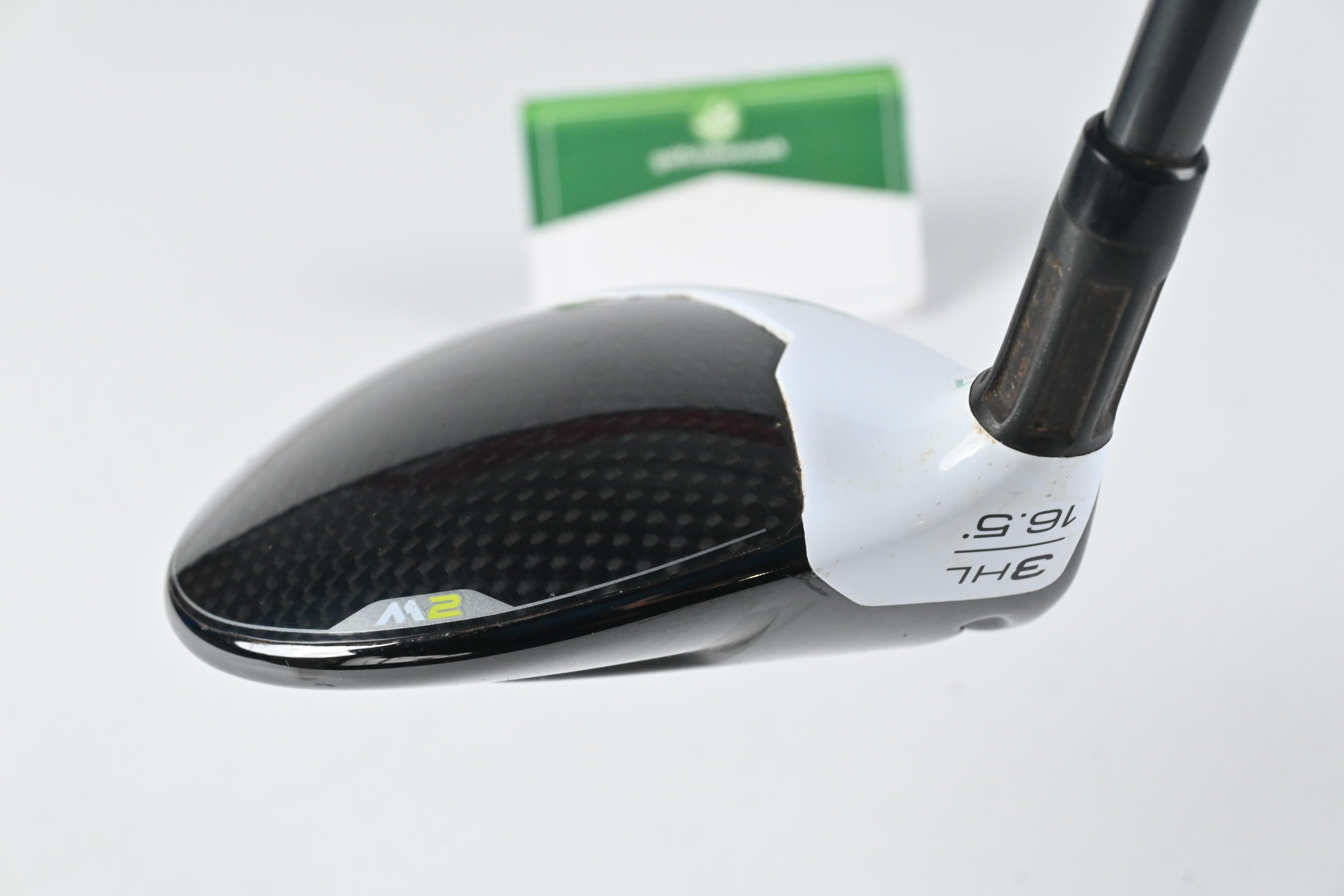 Left Hand Taylormade M2 2017 #3 HL Wood / 16.5 Degree / Regular Flex REAX 55