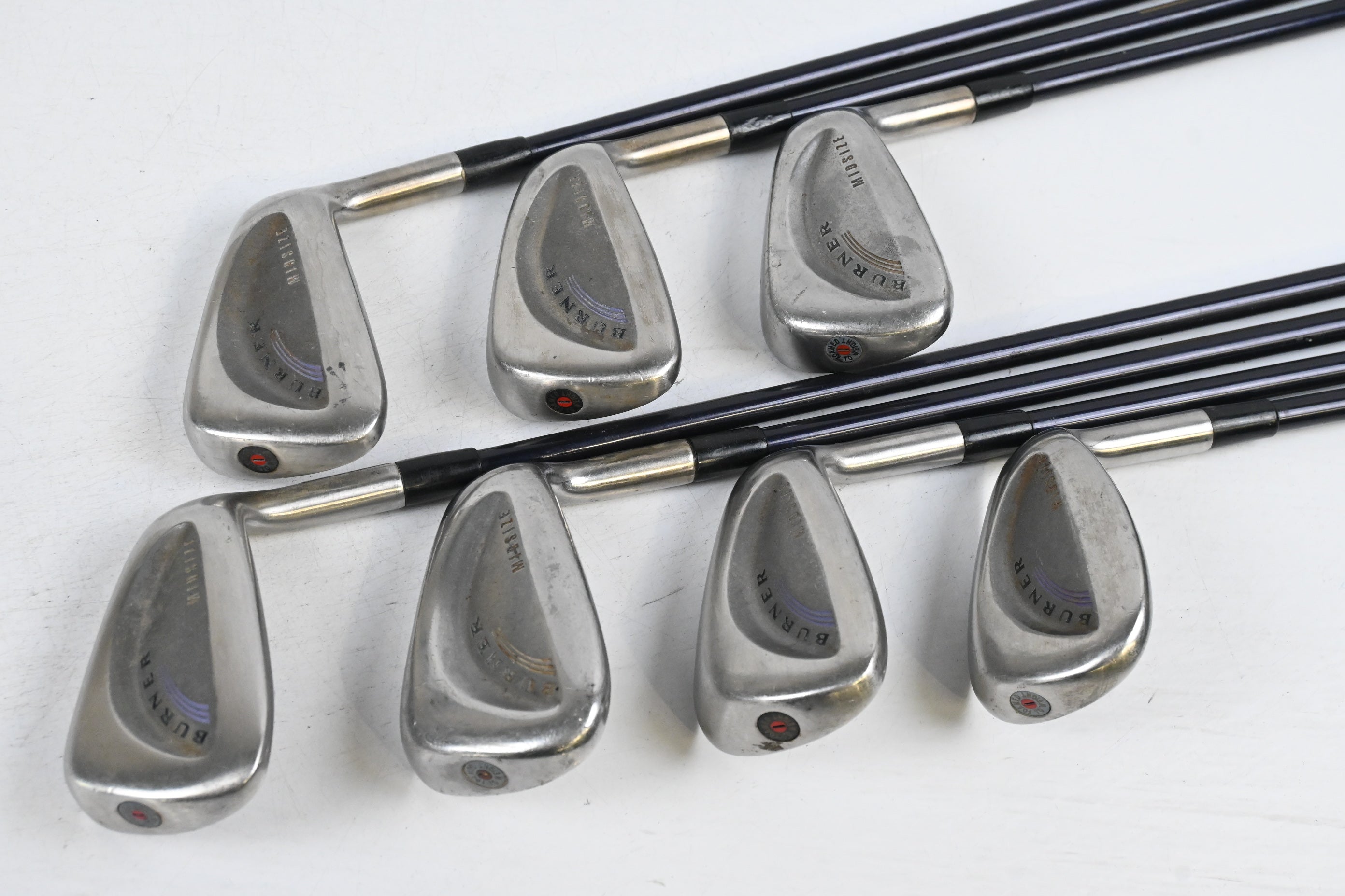 Ladies Taylormade Burner Midsize Irons / 5-PW+SW / Ladies Flex Flex Twist Plus