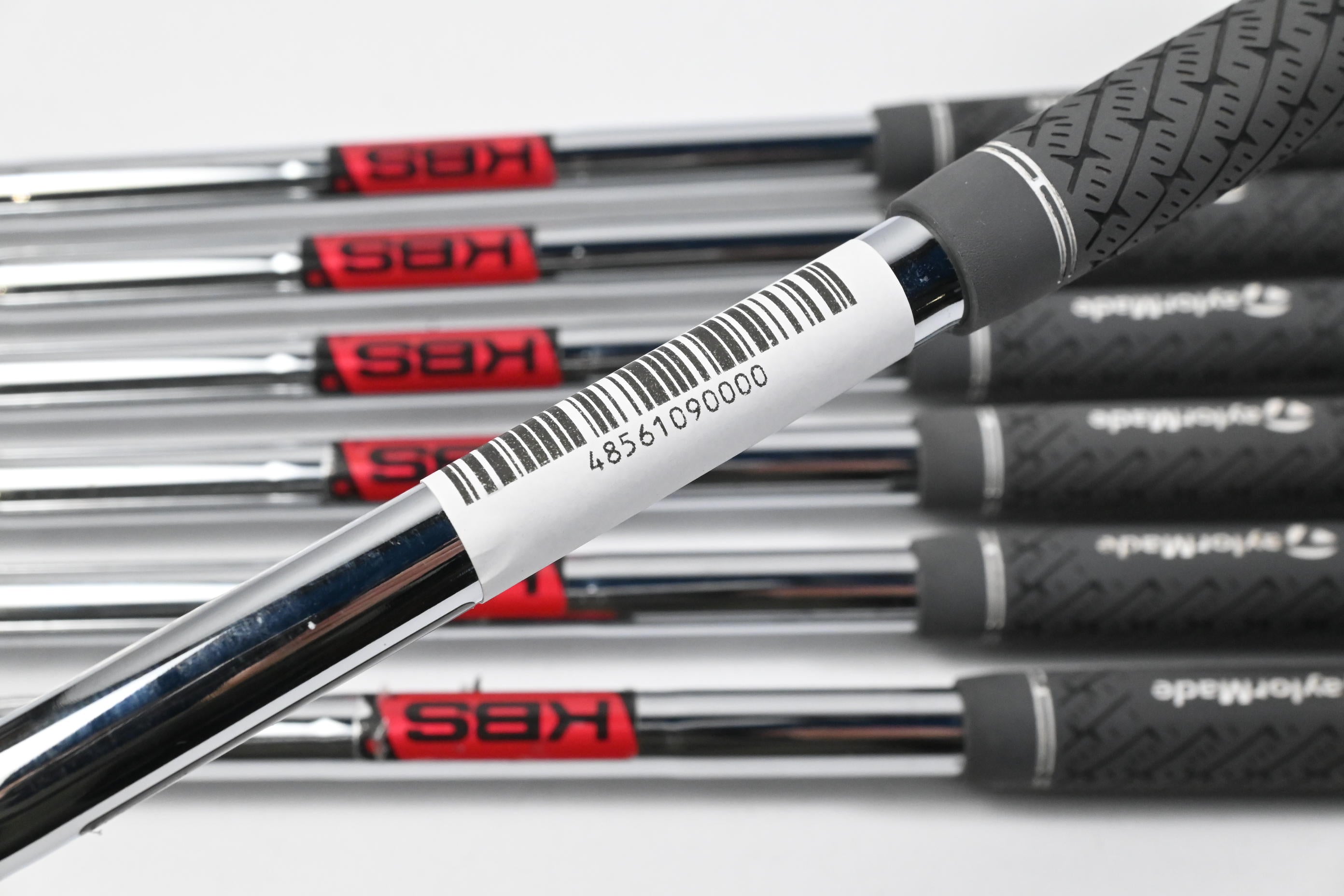 Left Hand Taylormade P7MC 2020 Irons / 4-PW / Stiff Flex KBS Tour Shaft