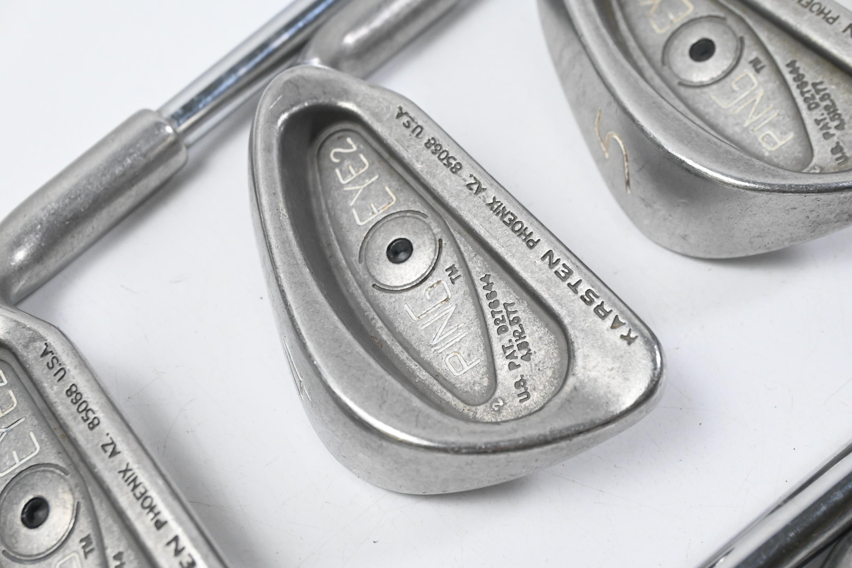 Ping Eye 2 Irons / 3-PW+SW / Black Dot / Stiff Flex Ping Karsten Shafts
