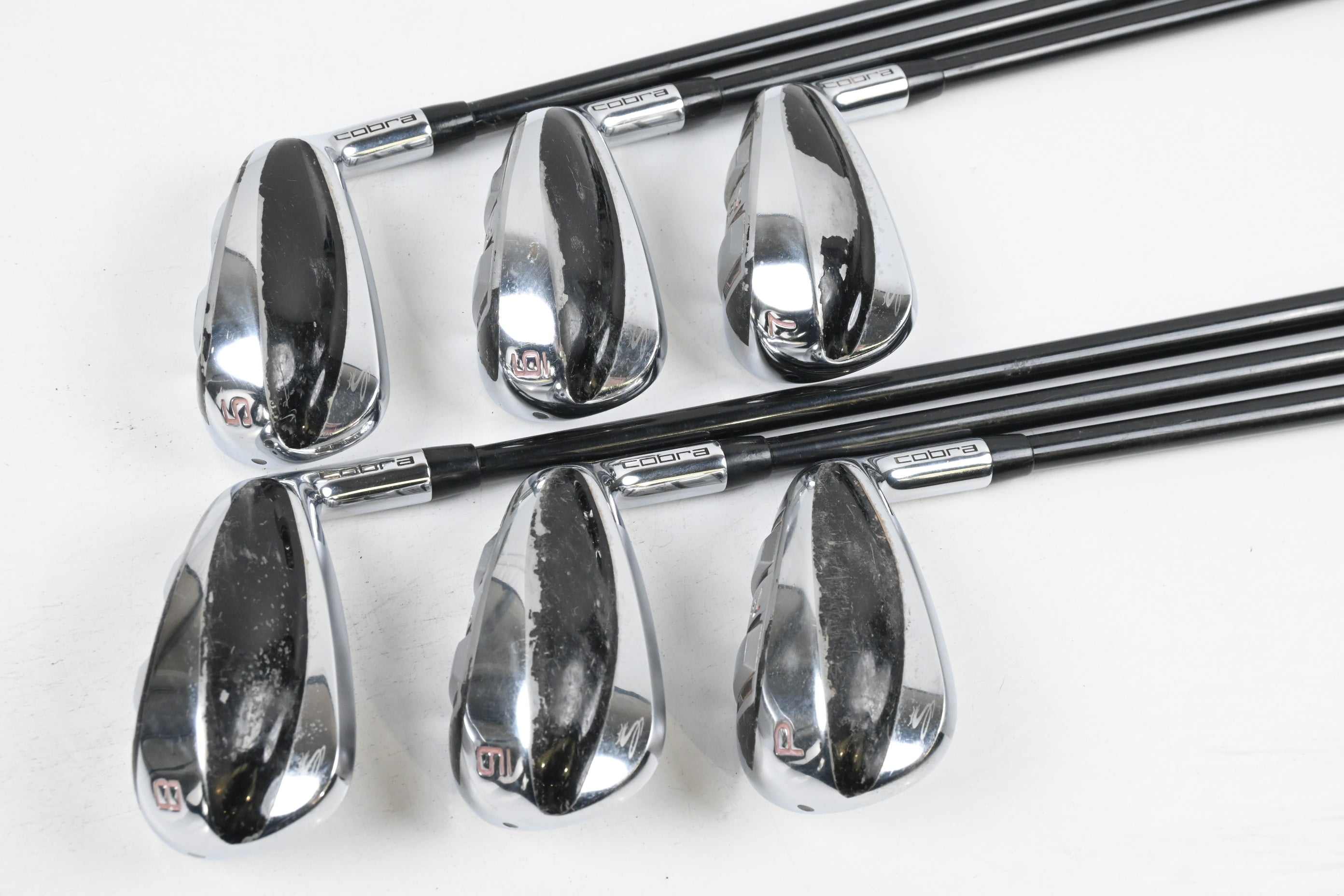 Ladies Cobra T-Rail Hybrid Combo Irons / 5-PW / Ladies Flex Cobra Ultralite