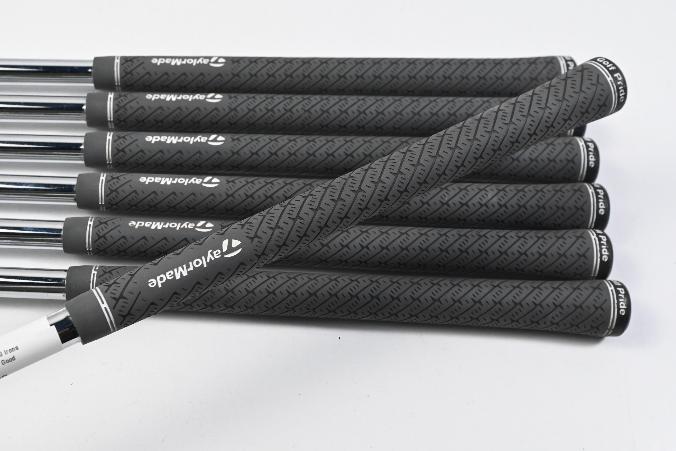 Left Hand Taylormade P7MC 2020 Irons / 4-PW / Stiff Flex KBS Tour Shaft