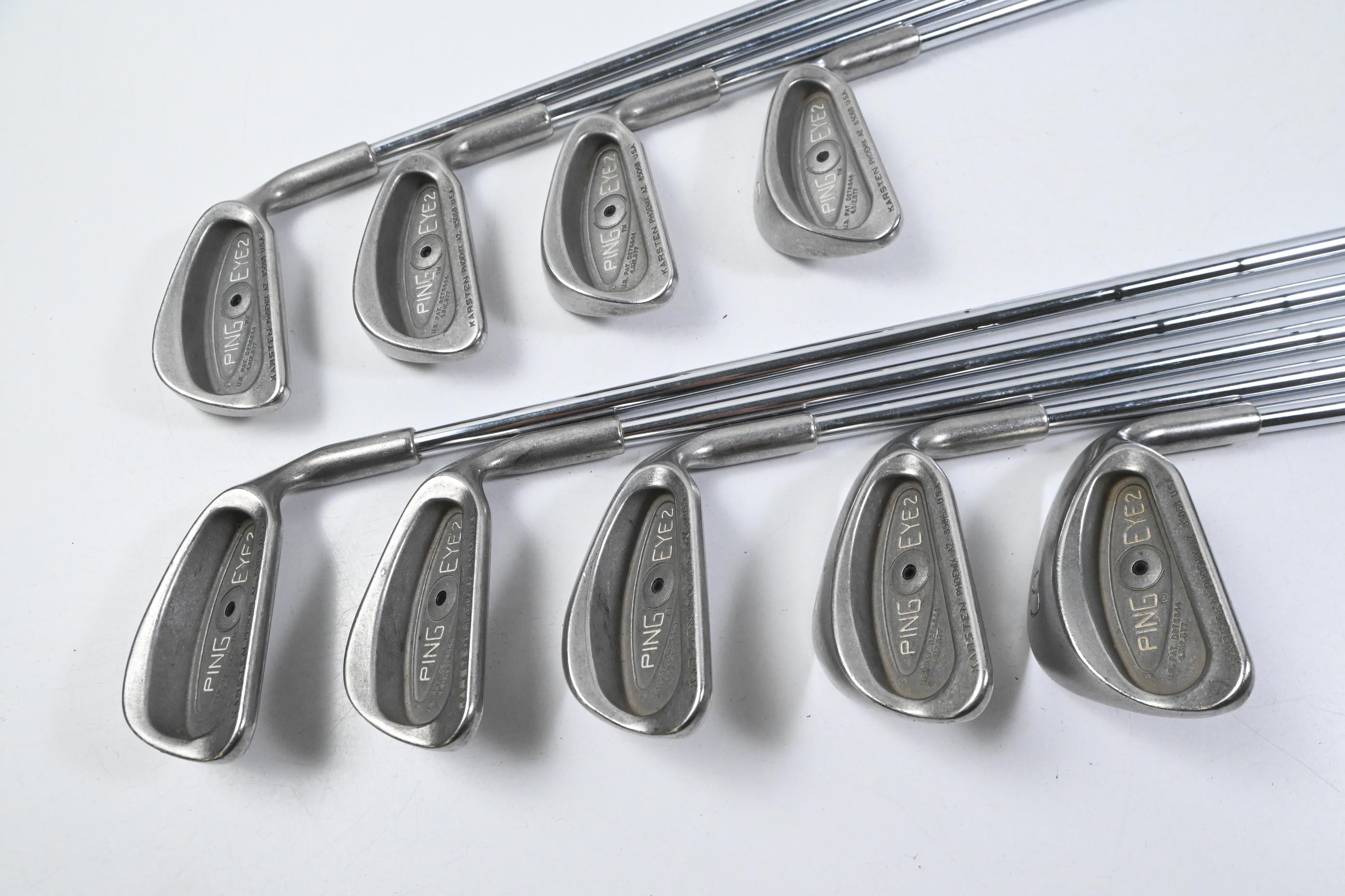 Ping Eye 2 Irons / 3-PW+SW / Black Dot / Stiff Flex Ping Karsten Shafts