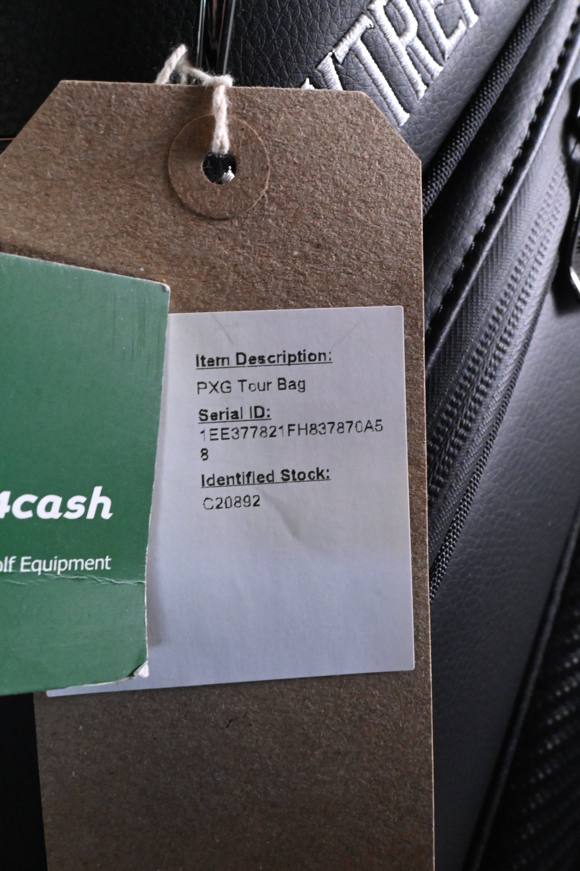 PXG Tour Bag / 6-Way Divider / Black &amp; White