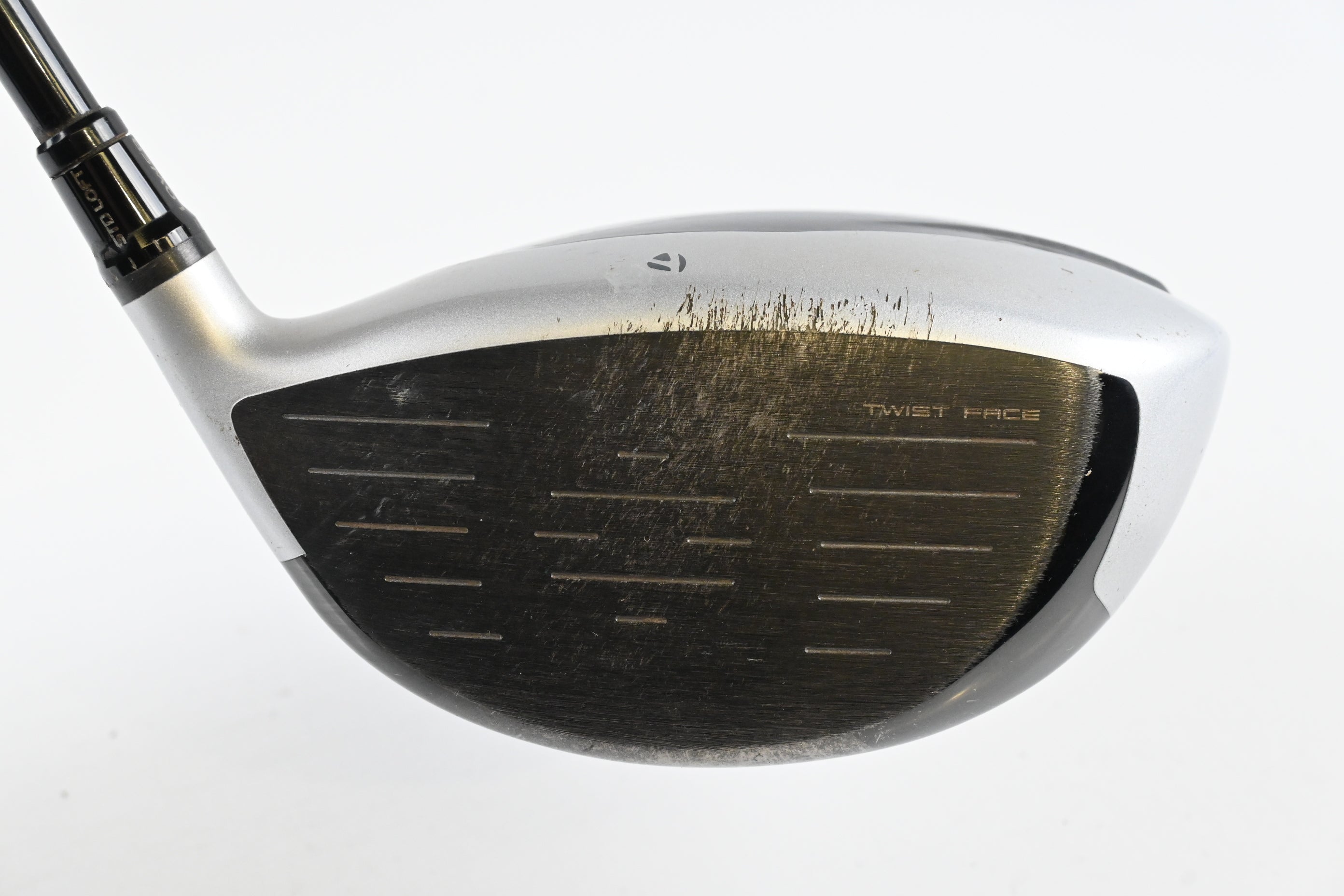 Left Hand Taylormade M4 Driver / 10.5 Degree / Regular Flex Atmos Red 5 Shaft
