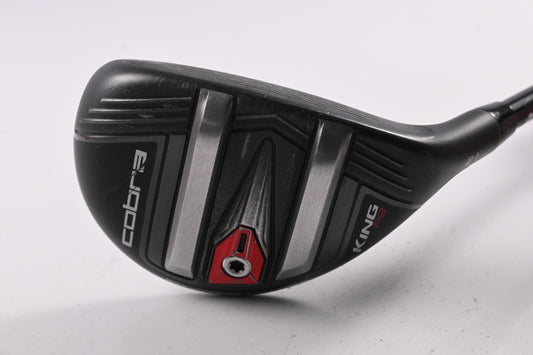 Cobra King F9 #4 Hybrid / 21 Degree / Regular Flex Fujikura Atmos Silver 7 Shaft